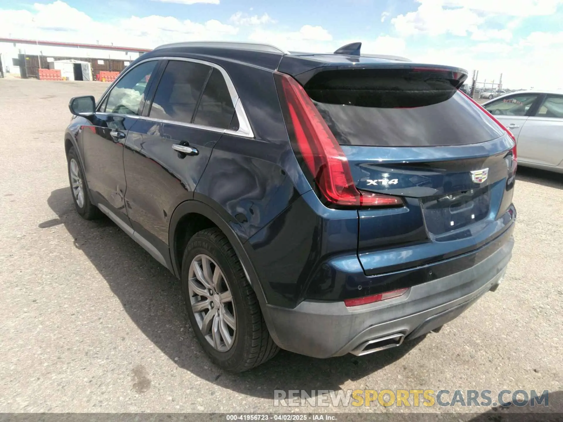 3 fotografías del automóvil dañado 1GYFZCR48MF004009 CADILLAC XT4 2021