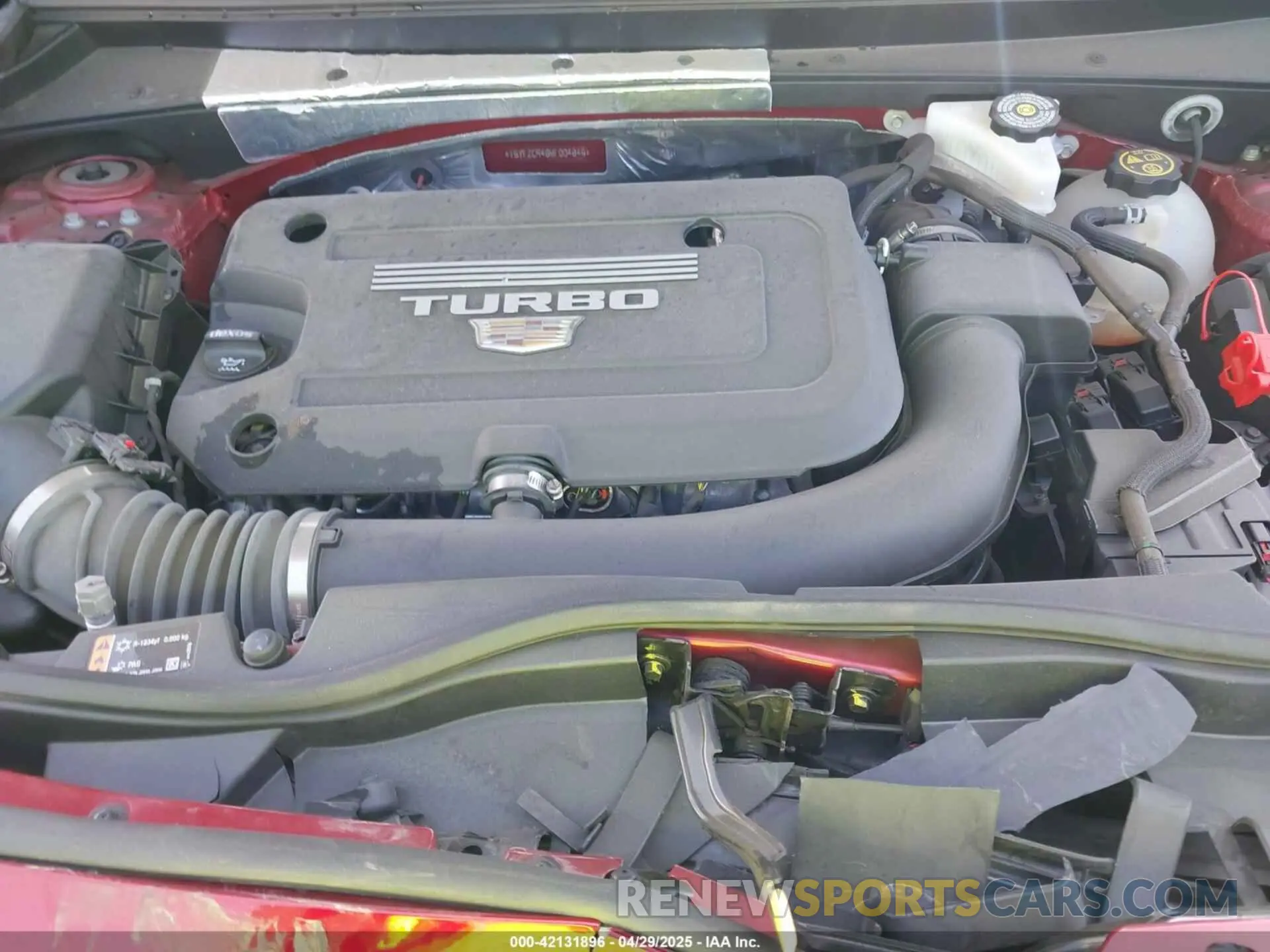 10 fotografías del automóvil dañado 1GYFZCR48MF004849 CADILLAC XT4 2021