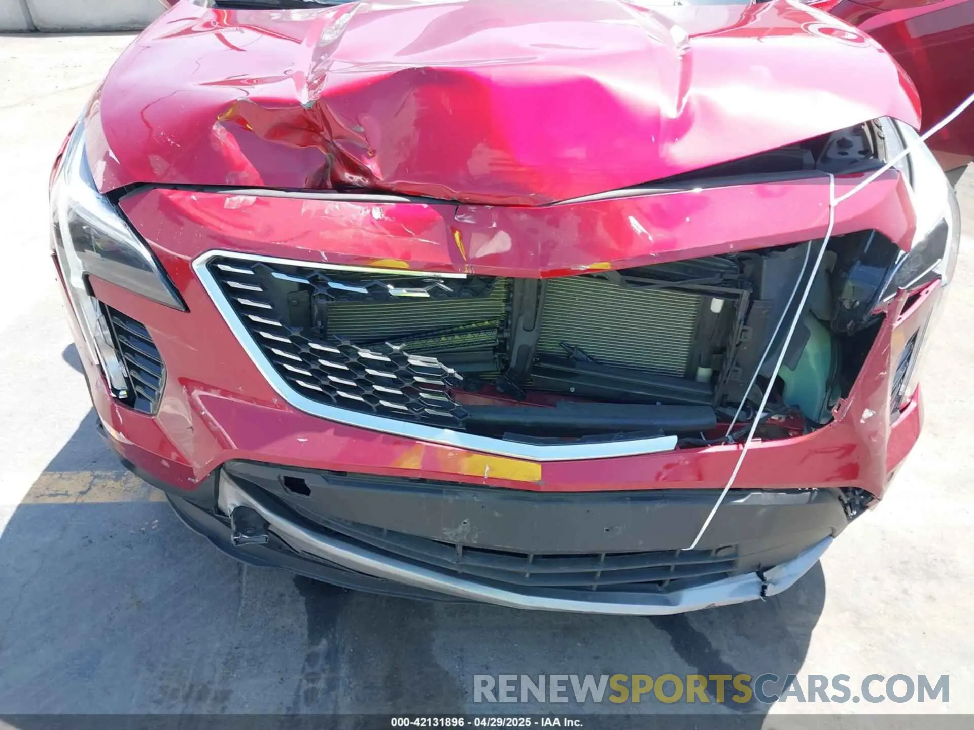 6 fotografías del automóvil dañado 1GYFZCR48MF004849 CADILLAC XT4 2021