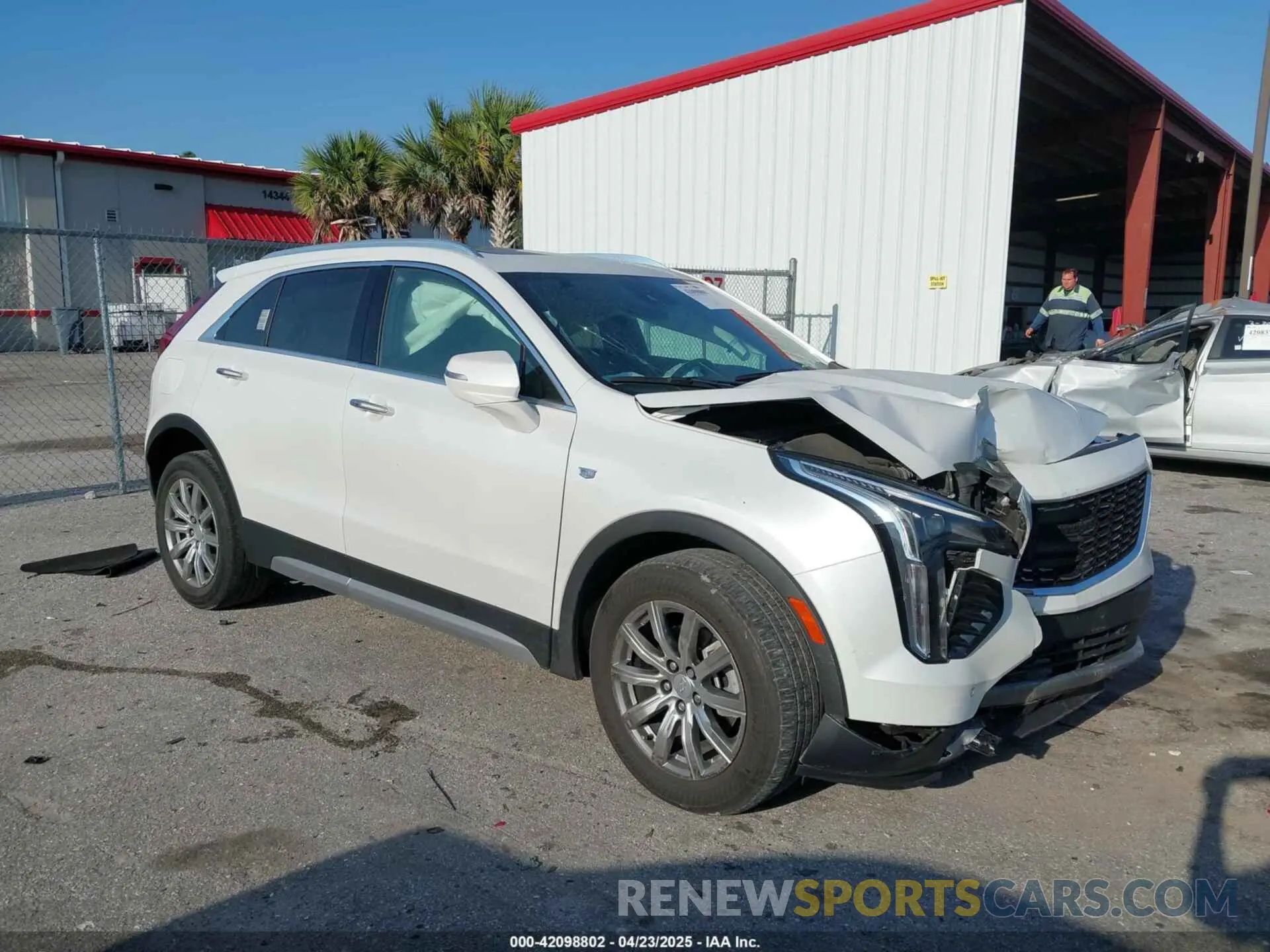 1 fotografías del automóvil dañado 1GYFZCR4XMF080010 CADILLAC XT4 2021