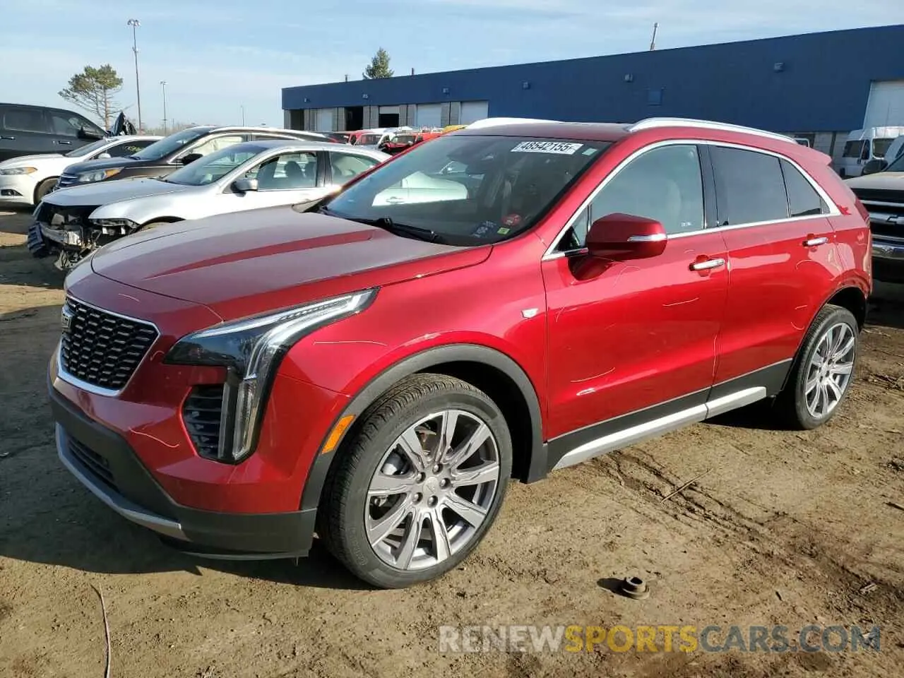 1 fotografías del automóvil dañado 1GYFZDR43MF016770 CADILLAC XT4 2021