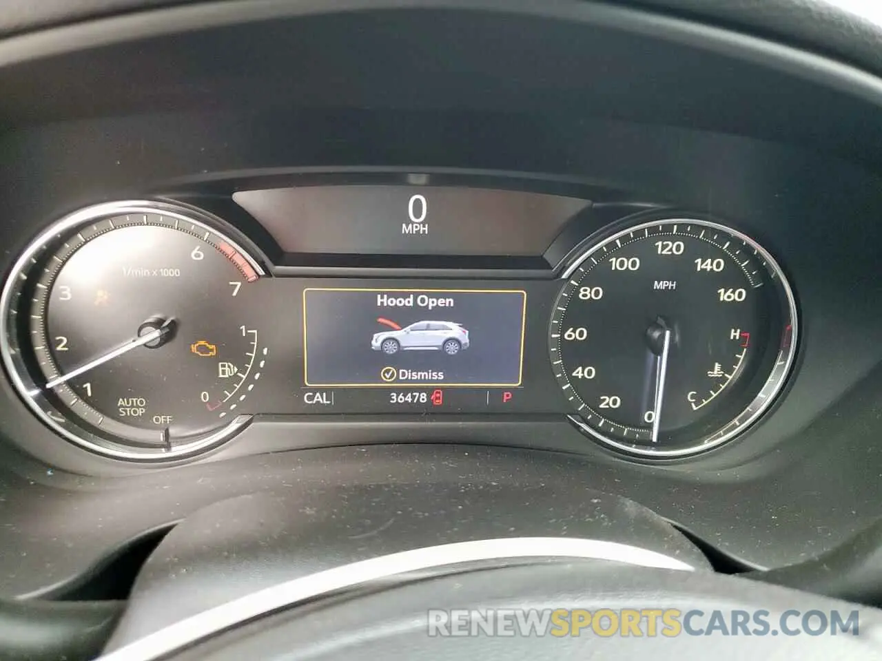 9 fotografías del automóvil dañado 1GYFZER43MF001188 CADILLAC XT4 2021