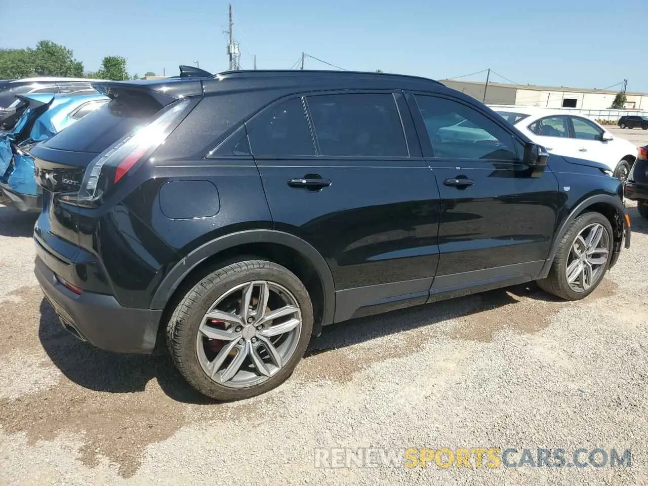 3 fotografías del automóvil dañado 1GYFZER44MF015908 CADILLAC XT4 2021