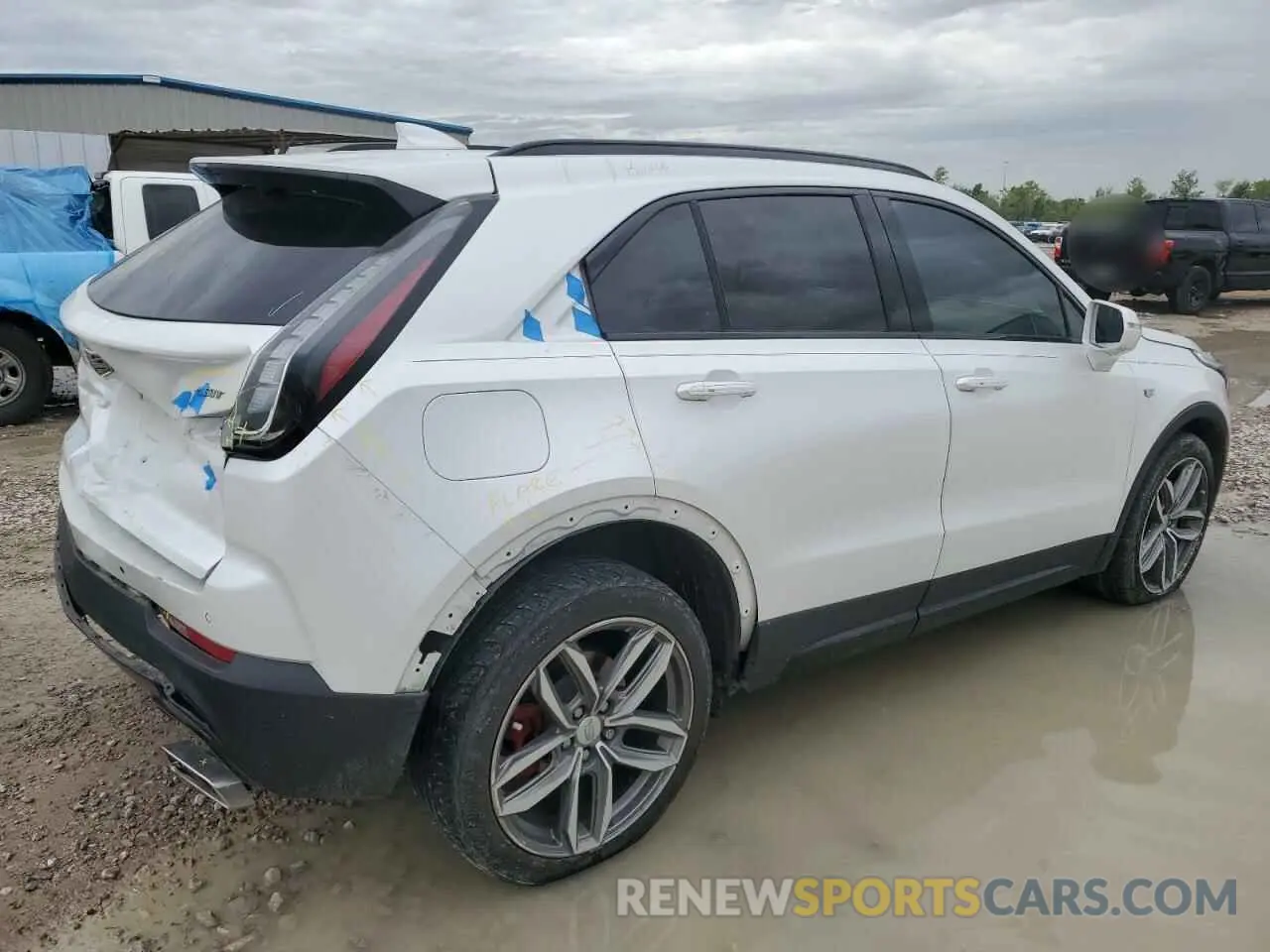 3 fotografías del automóvil dañado 1GYFZER47MF018866 CADILLAC XT4 2021