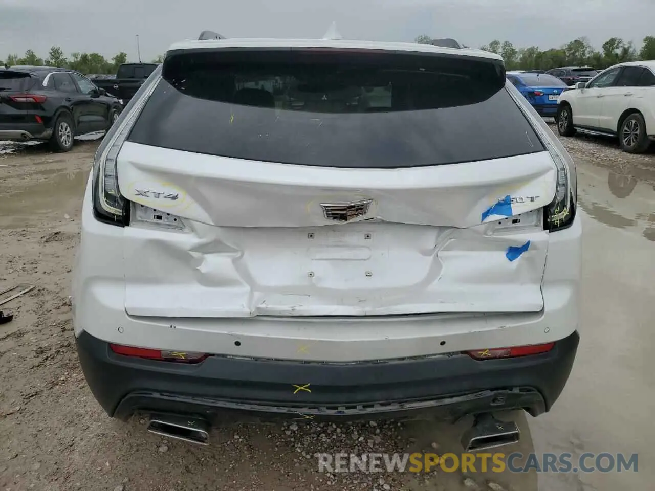 6 fotografías del automóvil dañado 1GYFZER47MF018866 CADILLAC XT4 2021