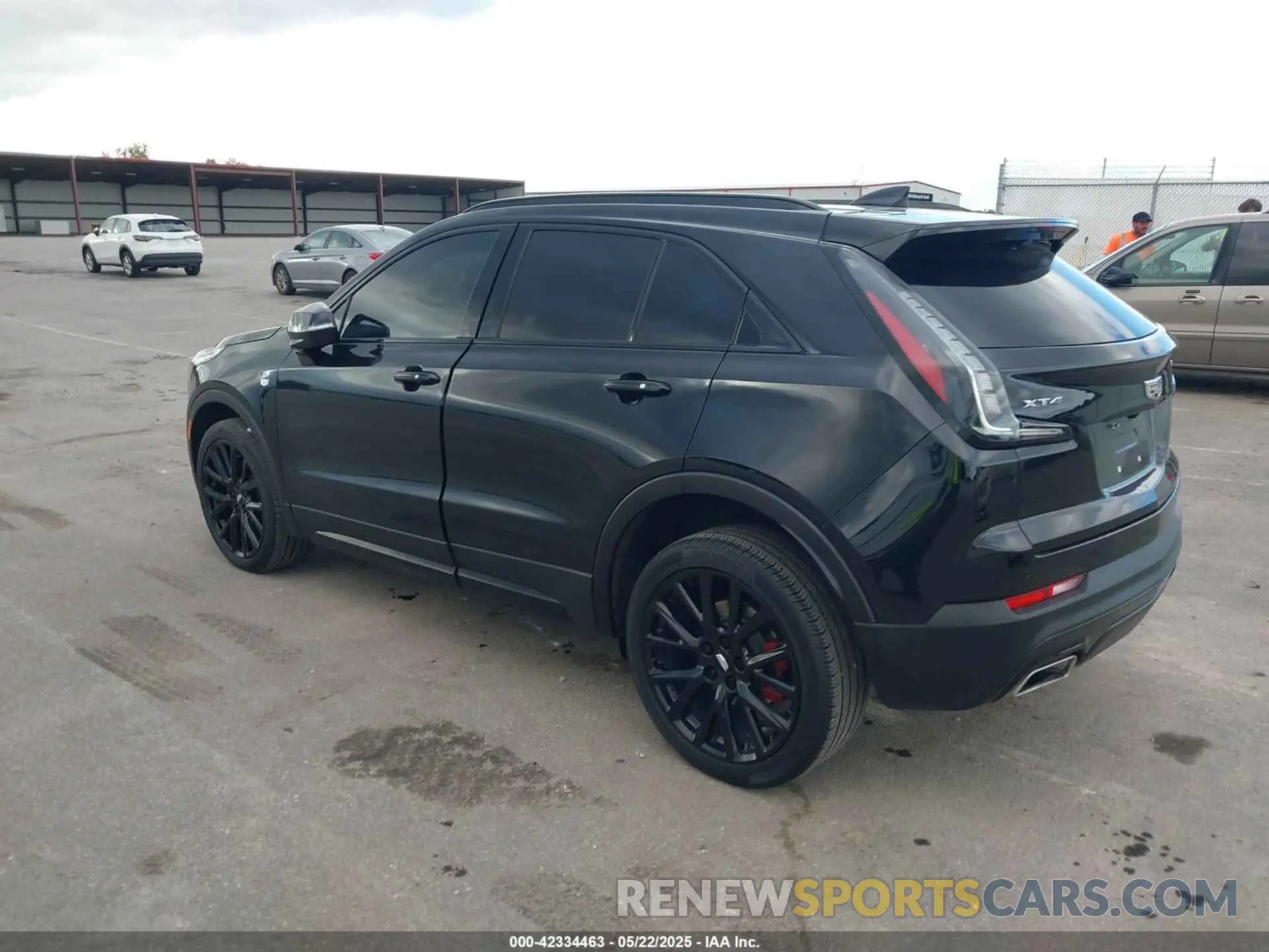 3 fotografías del automóvil dañado 1GYFZER48MF081247 CADILLAC XT4 2021