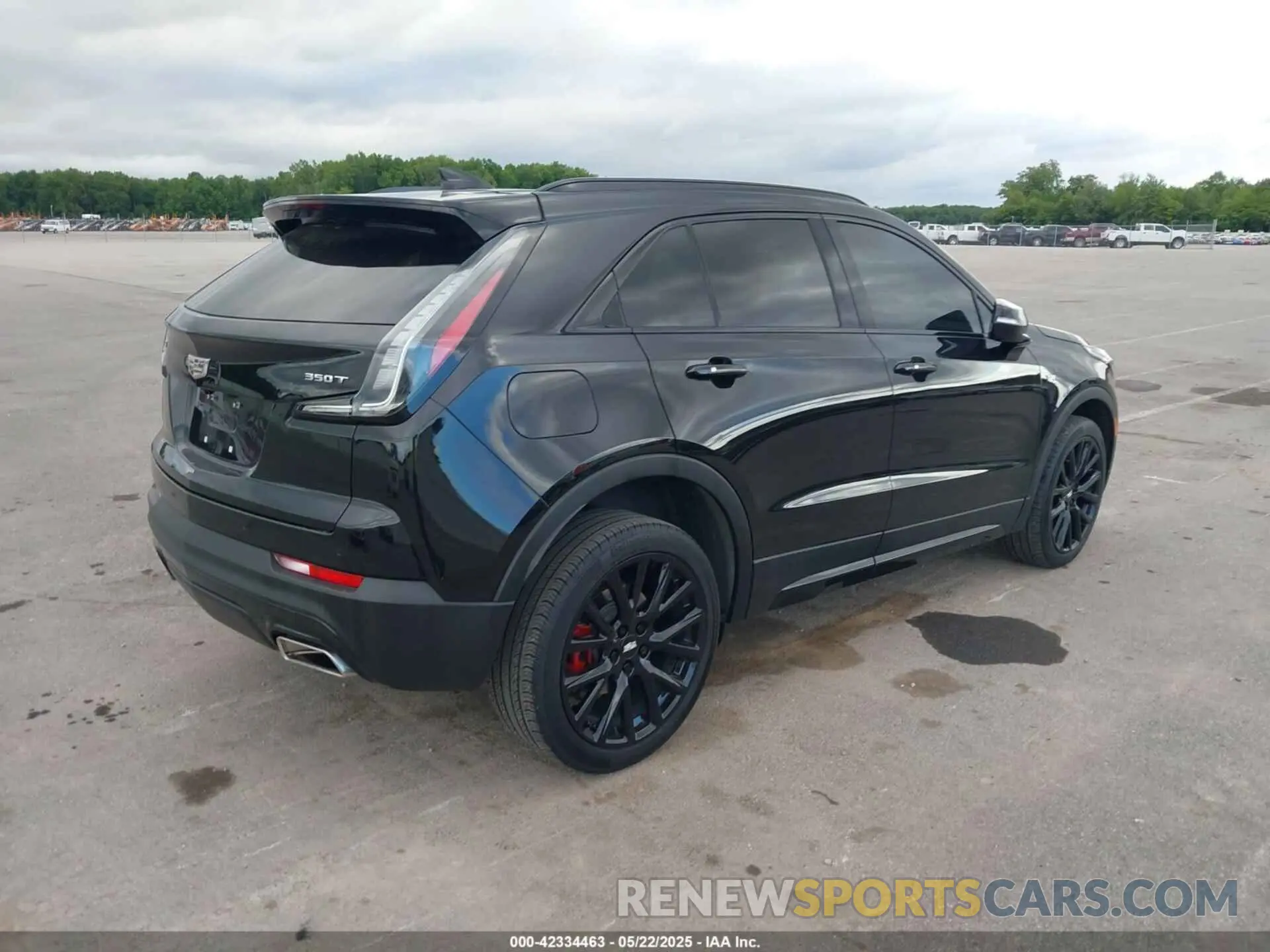 4 fotografías del automóvil dañado 1GYFZER48MF081247 CADILLAC XT4 2021
