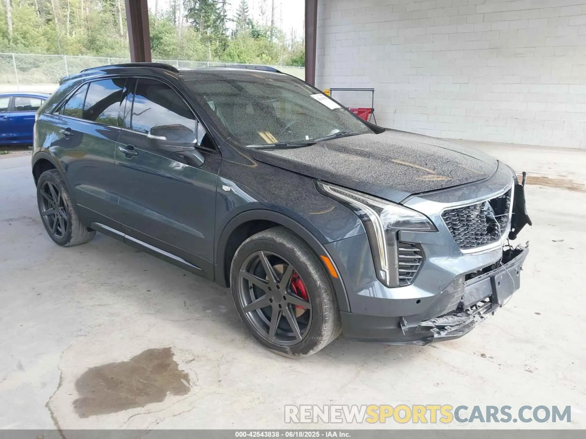 1 fotografías del automóvil dañado 1GYFZFR40MF032839 CADILLAC XT4 2021