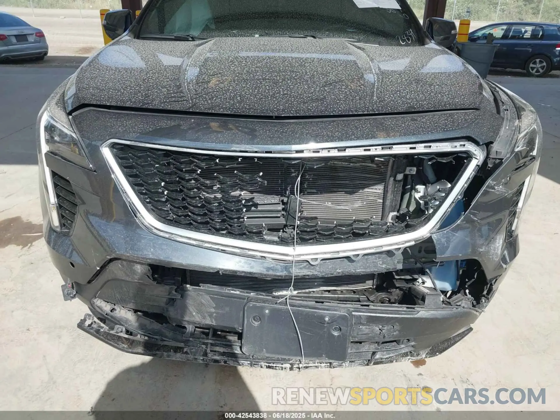 6 fotografías del automóvil dañado 1GYFZFR40MF032839 CADILLAC XT4 2021