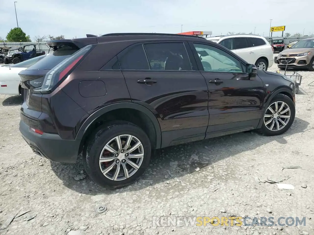 3 fotografías del automóvil dañado 1GYFZFR41MF036477 CADILLAC XT4 2021