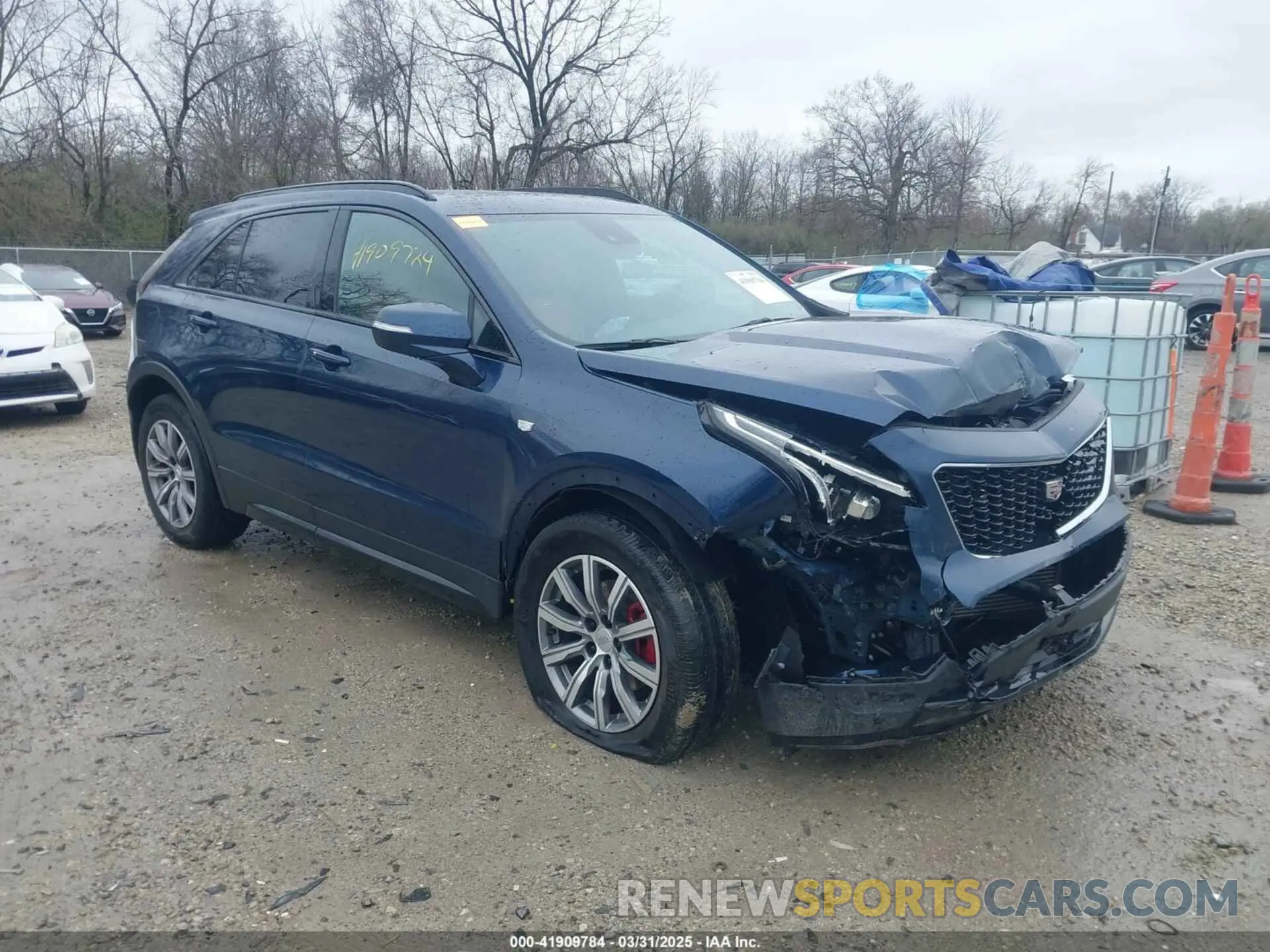 1 fotografías del automóvil dañado 1GYFZFR45MF053573 CADILLAC XT4 2021