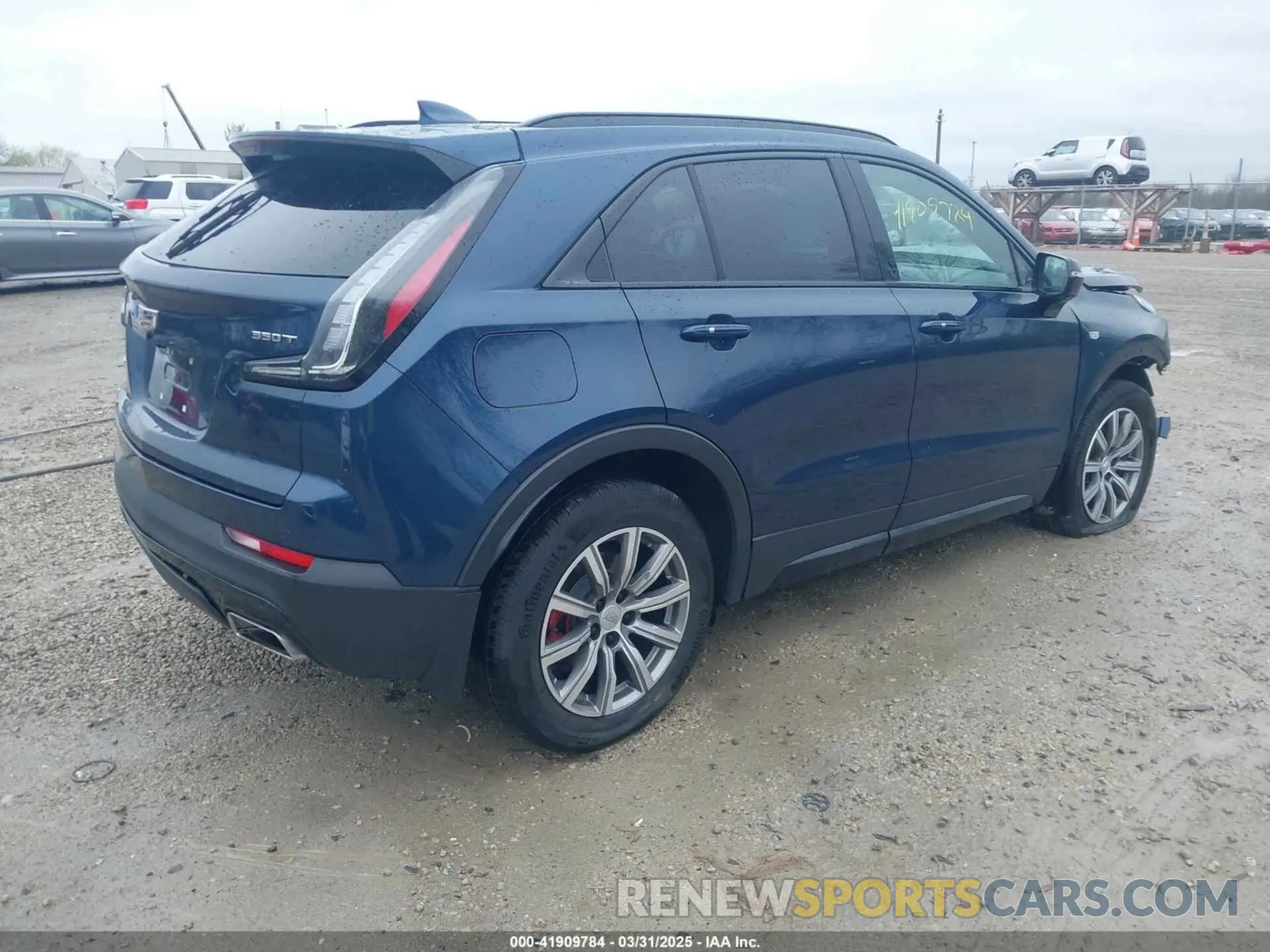 4 fotografías del automóvil dañado 1GYFZFR45MF053573 CADILLAC XT4 2021