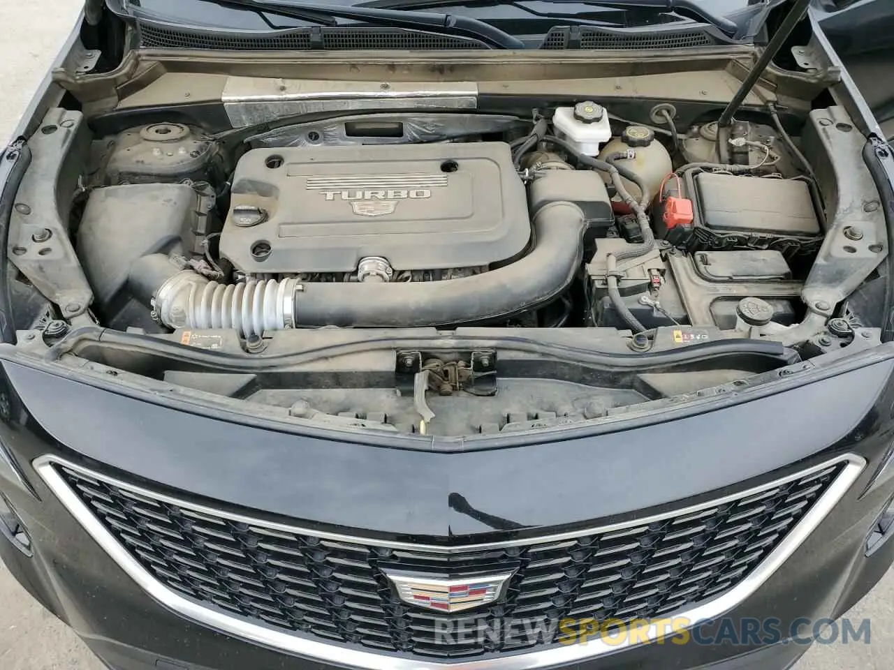 12 fotografías del automóvil dañado 1GYAZAR42NF120533 CADILLAC XT4 2022