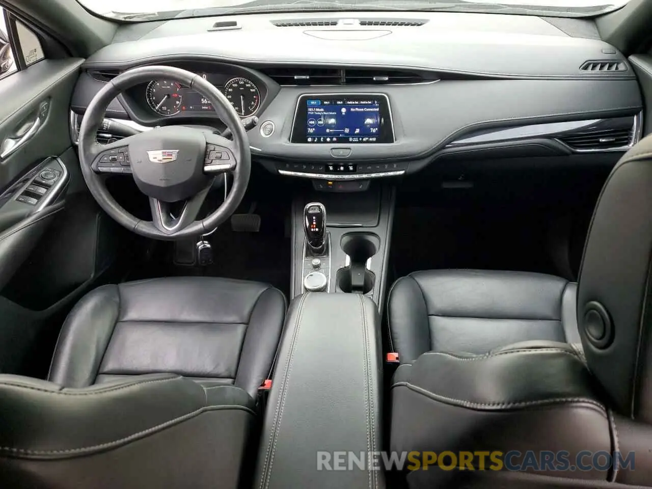 8 fotografías del automóvil dañado 1GYAZAR42NF120533 CADILLAC XT4 2022