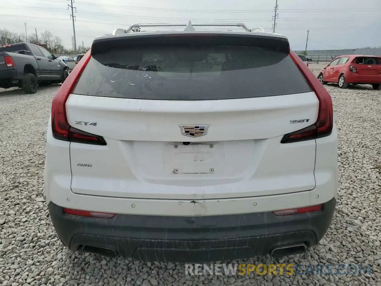 6 fotografías del automóvil dañado 1GYFZBR47NF114805 CADILLAC XT4 2022