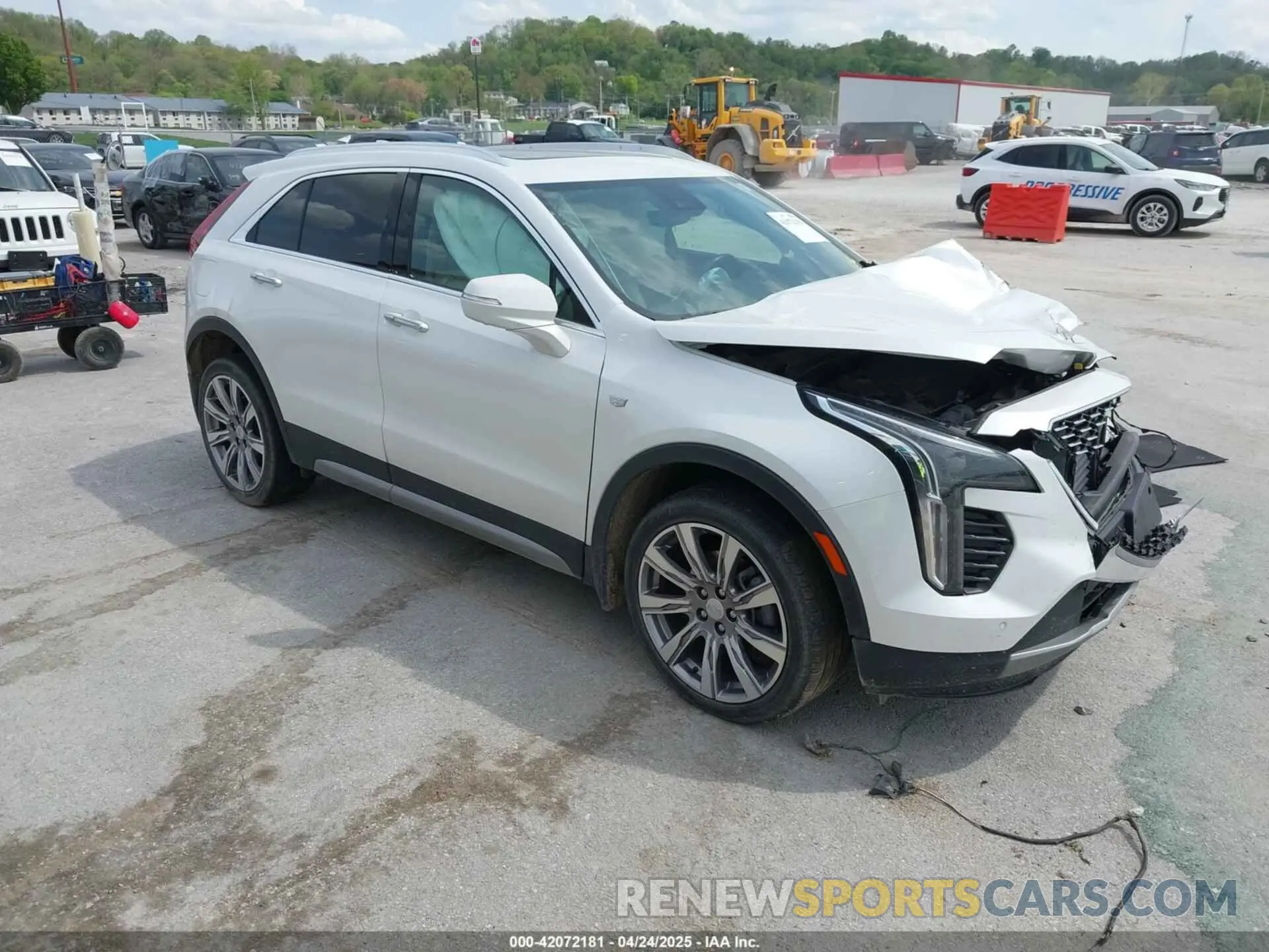 1 fotografías del automóvil dañado 1GYFZCR44NF144494 CADILLAC XT4 2022