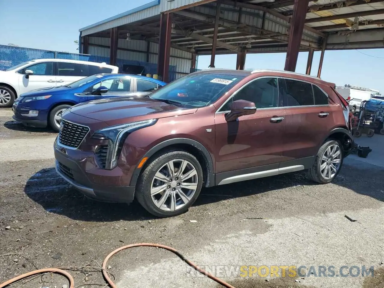 1 fotografías del automóvil dañado 1GYFZCR48NF123518 CADILLAC XT4 2022