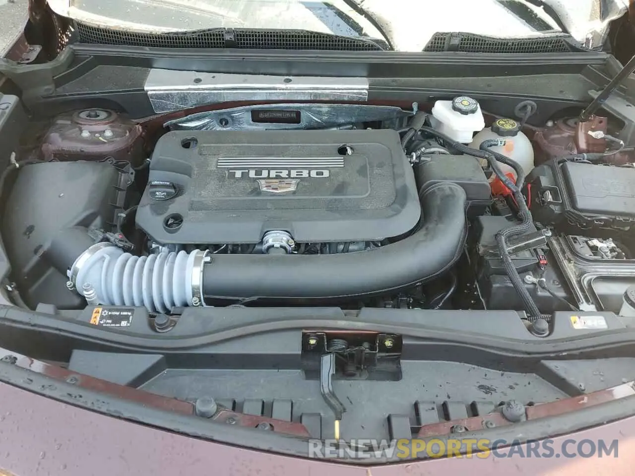 12 fotografías del automóvil dañado 1GYFZCR48NF123518 CADILLAC XT4 2022