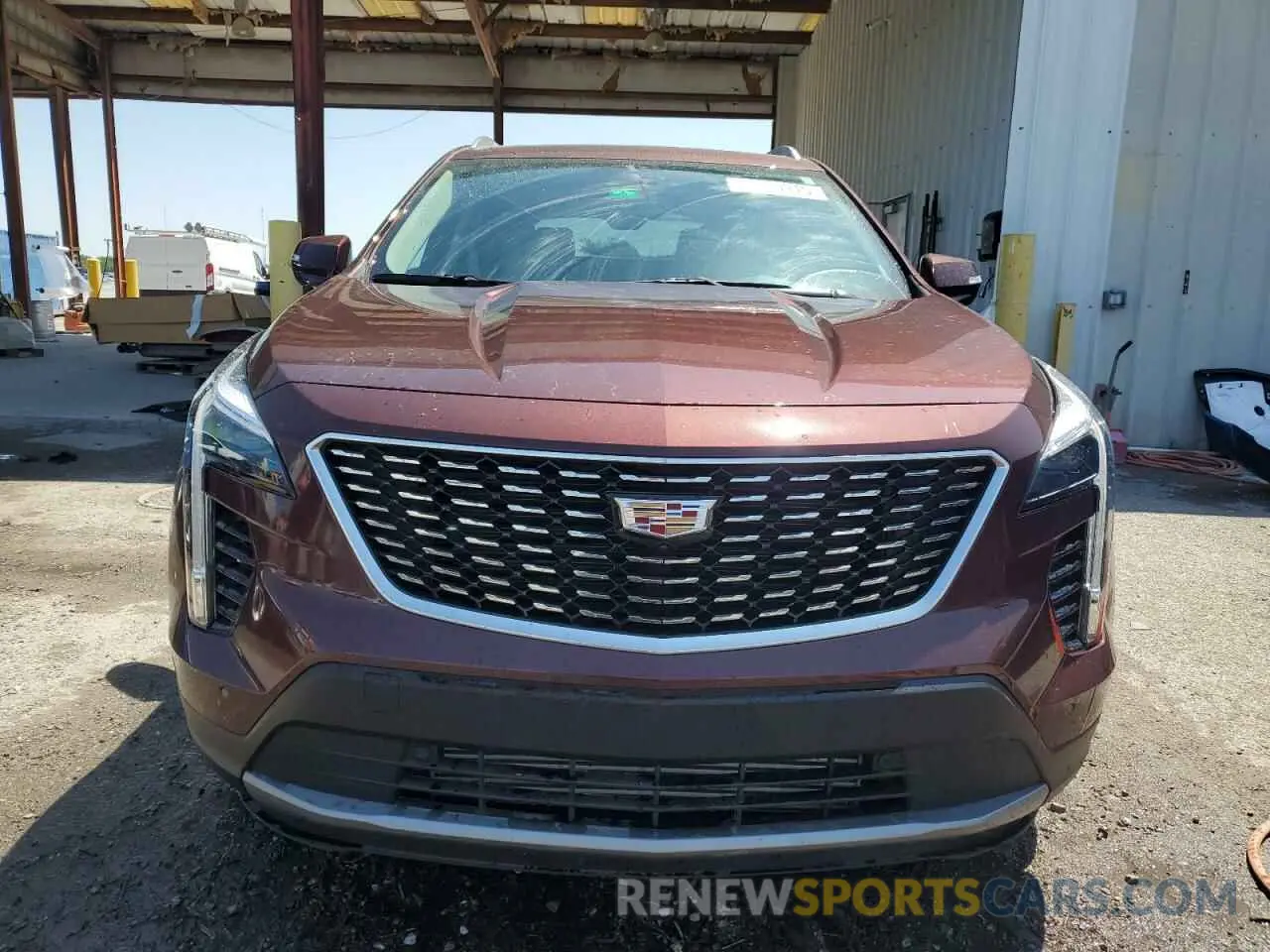 5 fotografías del automóvil dañado 1GYFZCR48NF123518 CADILLAC XT4 2022
