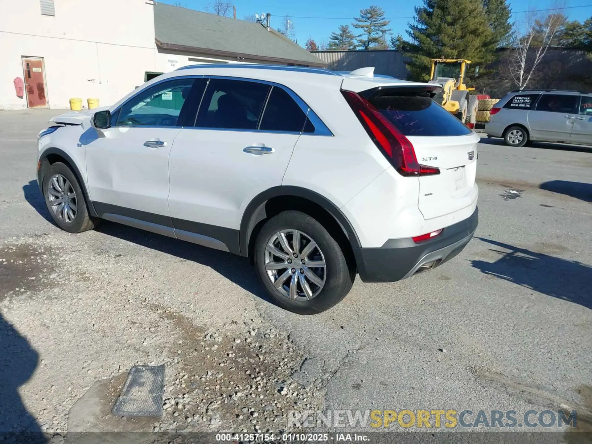 3 fotografías del automóvil dañado 1GYFZDR41NF105299 CADILLAC XT4 2022