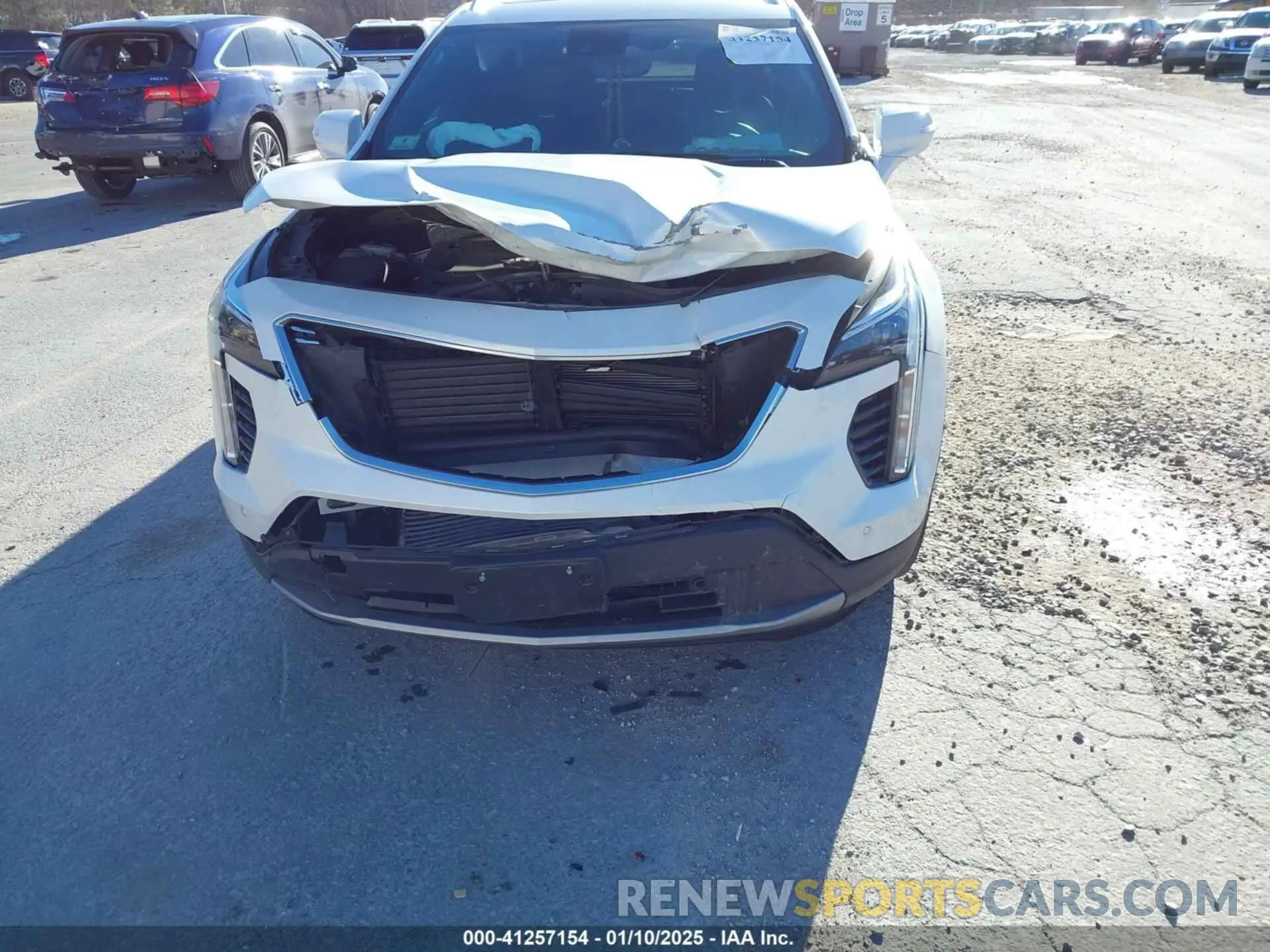 6 fotografías del automóvil dañado 1GYFZDR41NF105299 CADILLAC XT4 2022