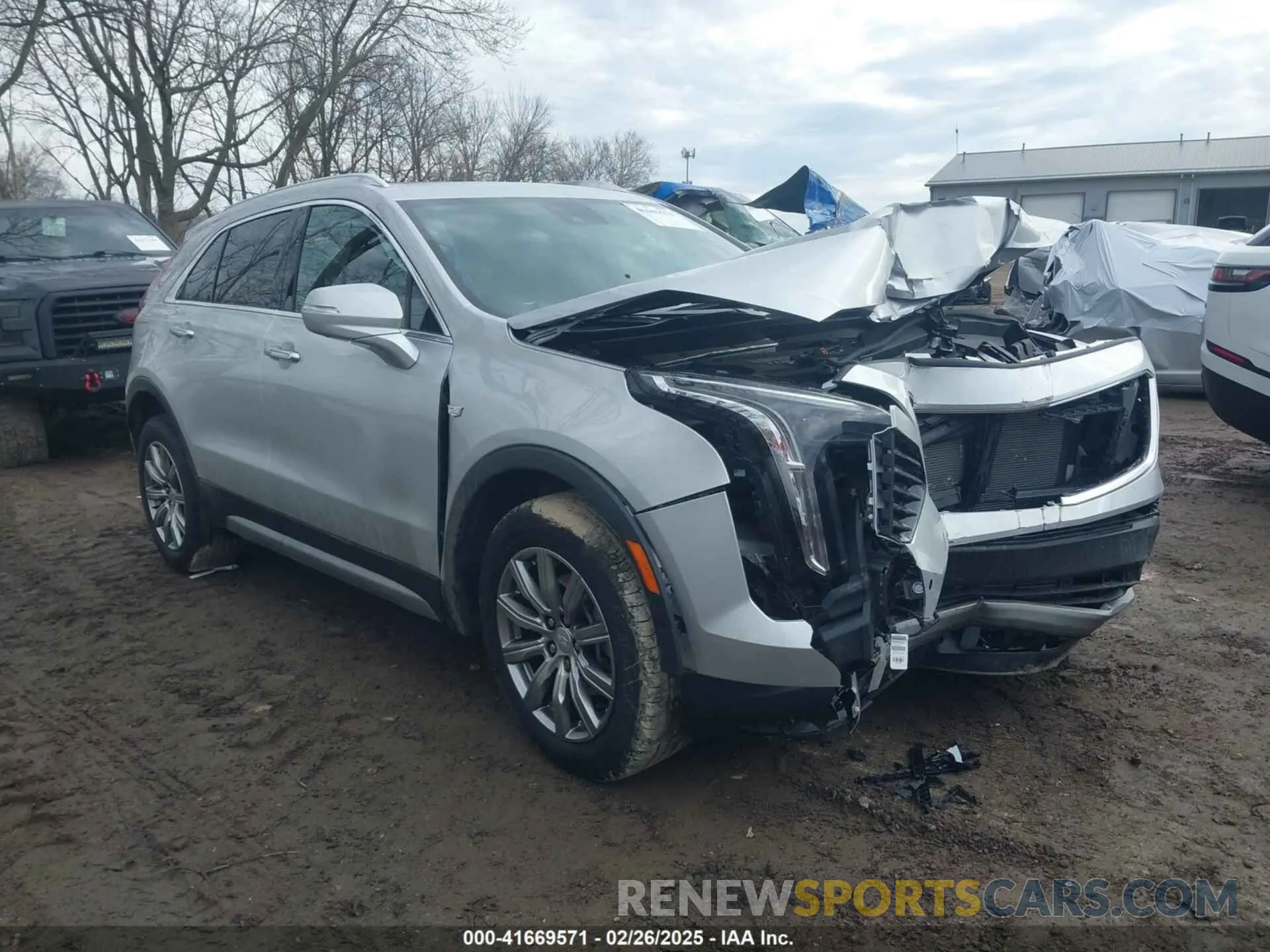 1 fotografías del automóvil dañado 1GYFZDR43NF152561 CADILLAC XT4 2022