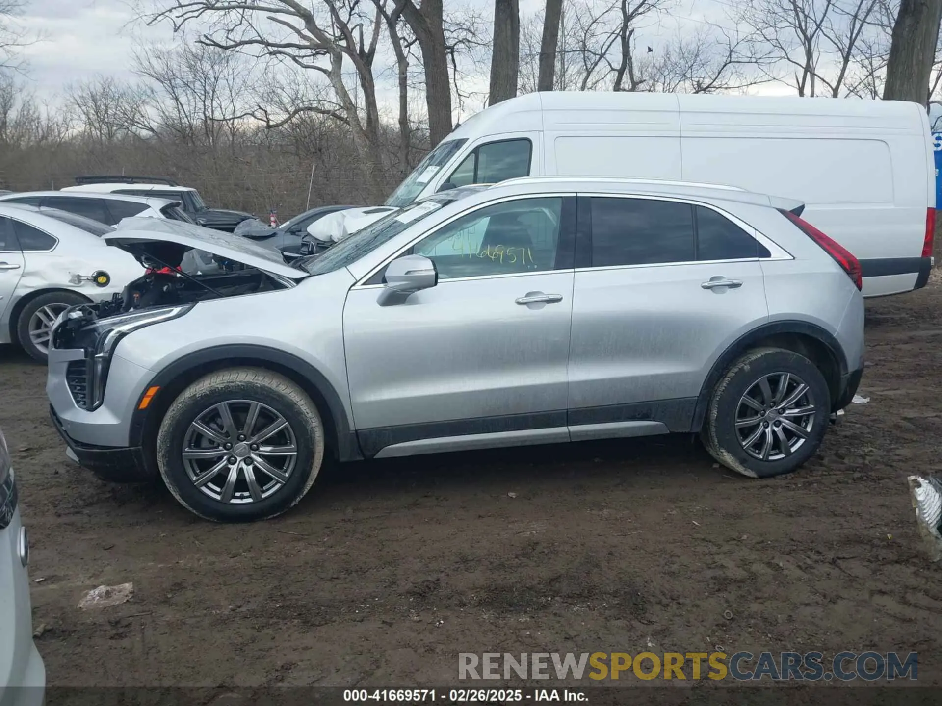 14 fotografías del automóvil dañado 1GYFZDR43NF152561 CADILLAC XT4 2022