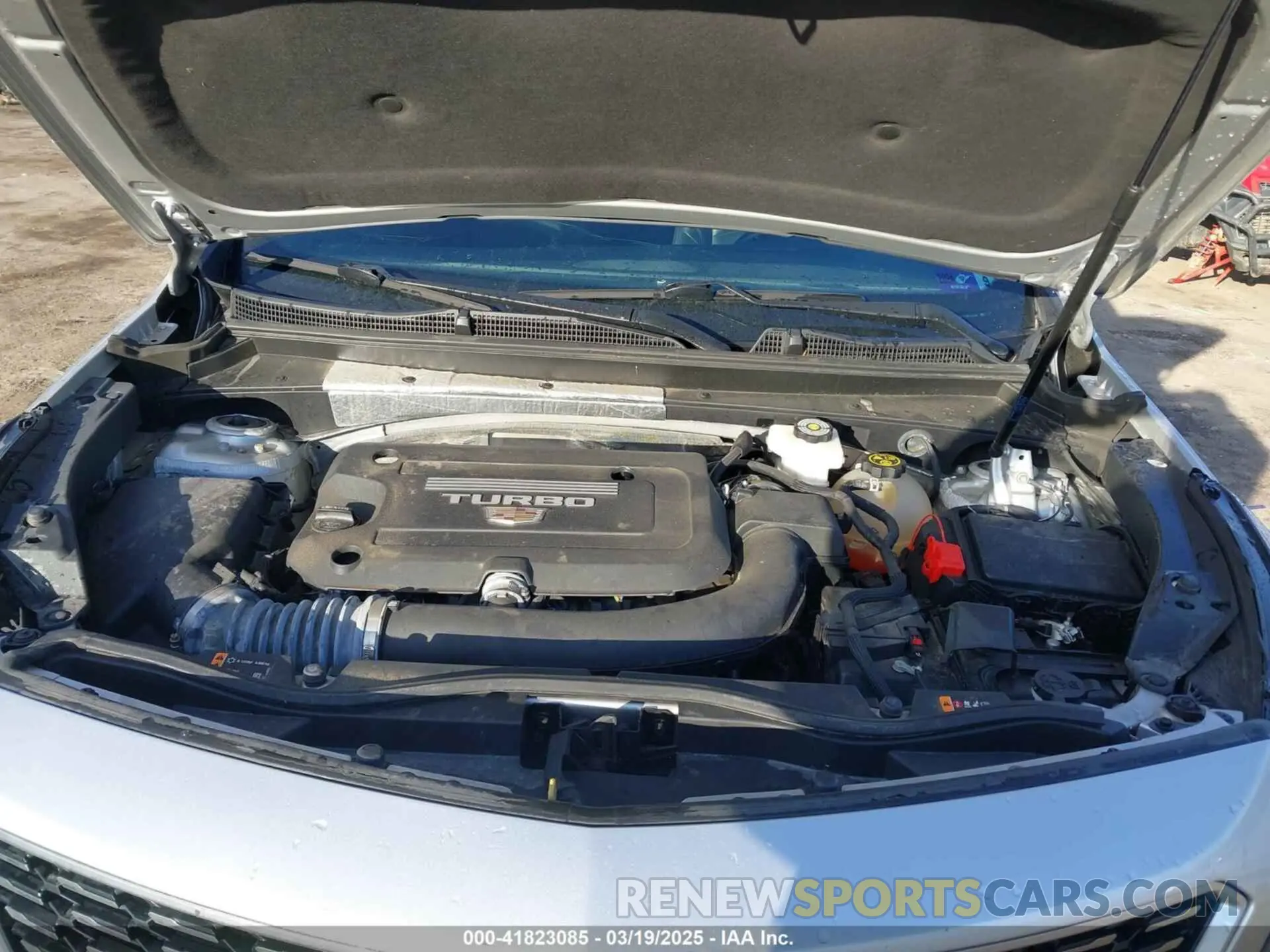 10 fotografías del automóvil dañado 1GYFZDR48NF134962 CADILLAC XT4 2022