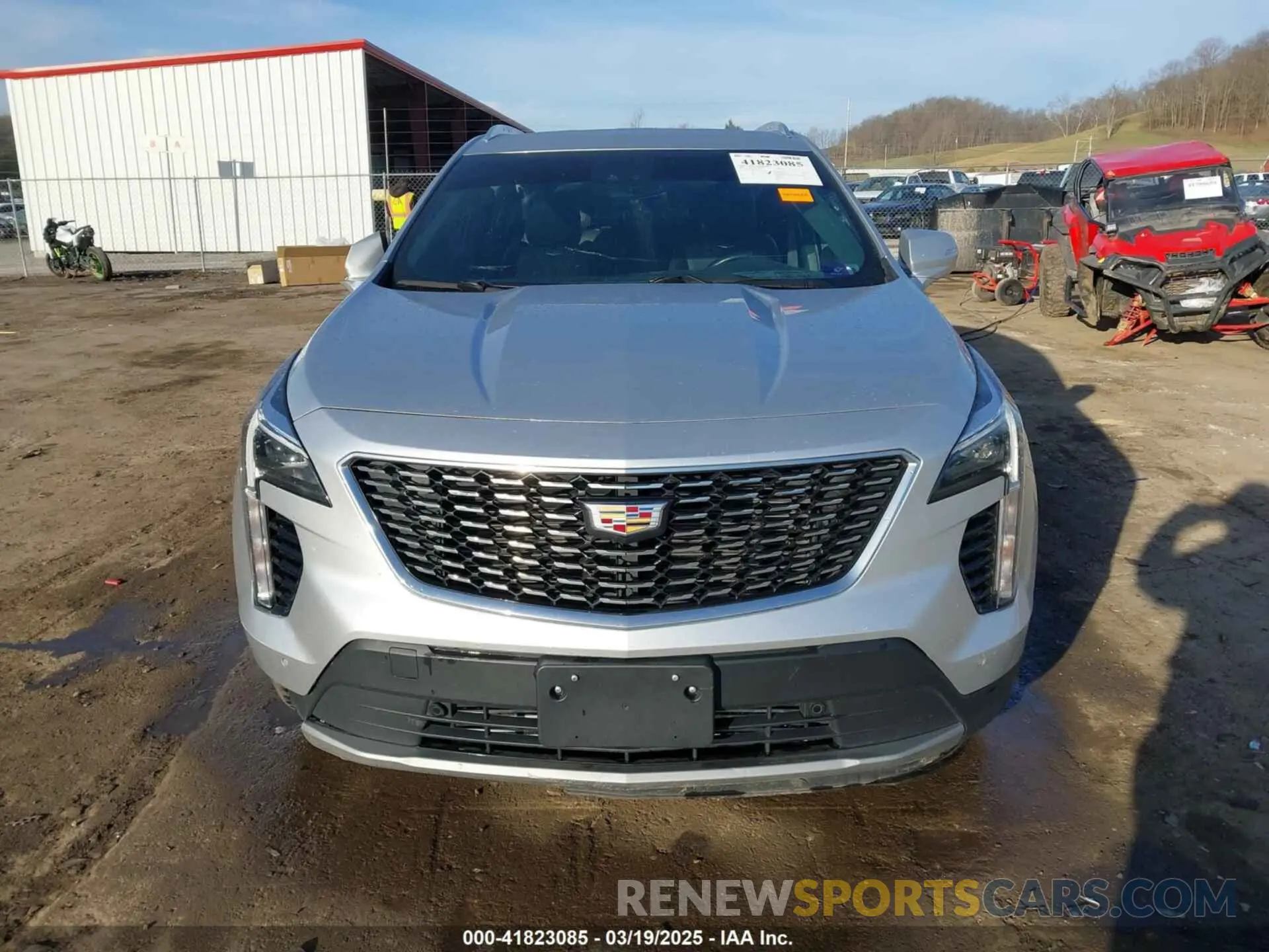 11 fotografías del automóvil dañado 1GYFZDR48NF134962 CADILLAC XT4 2022