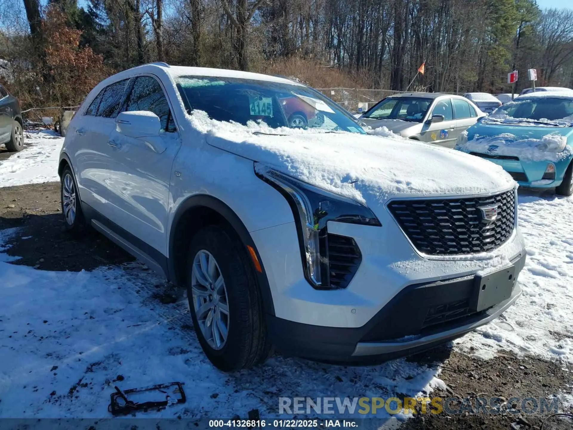 1 fotografías del automóvil dañado 1GYFZDR4XNF139337 CADILLAC XT4 2022