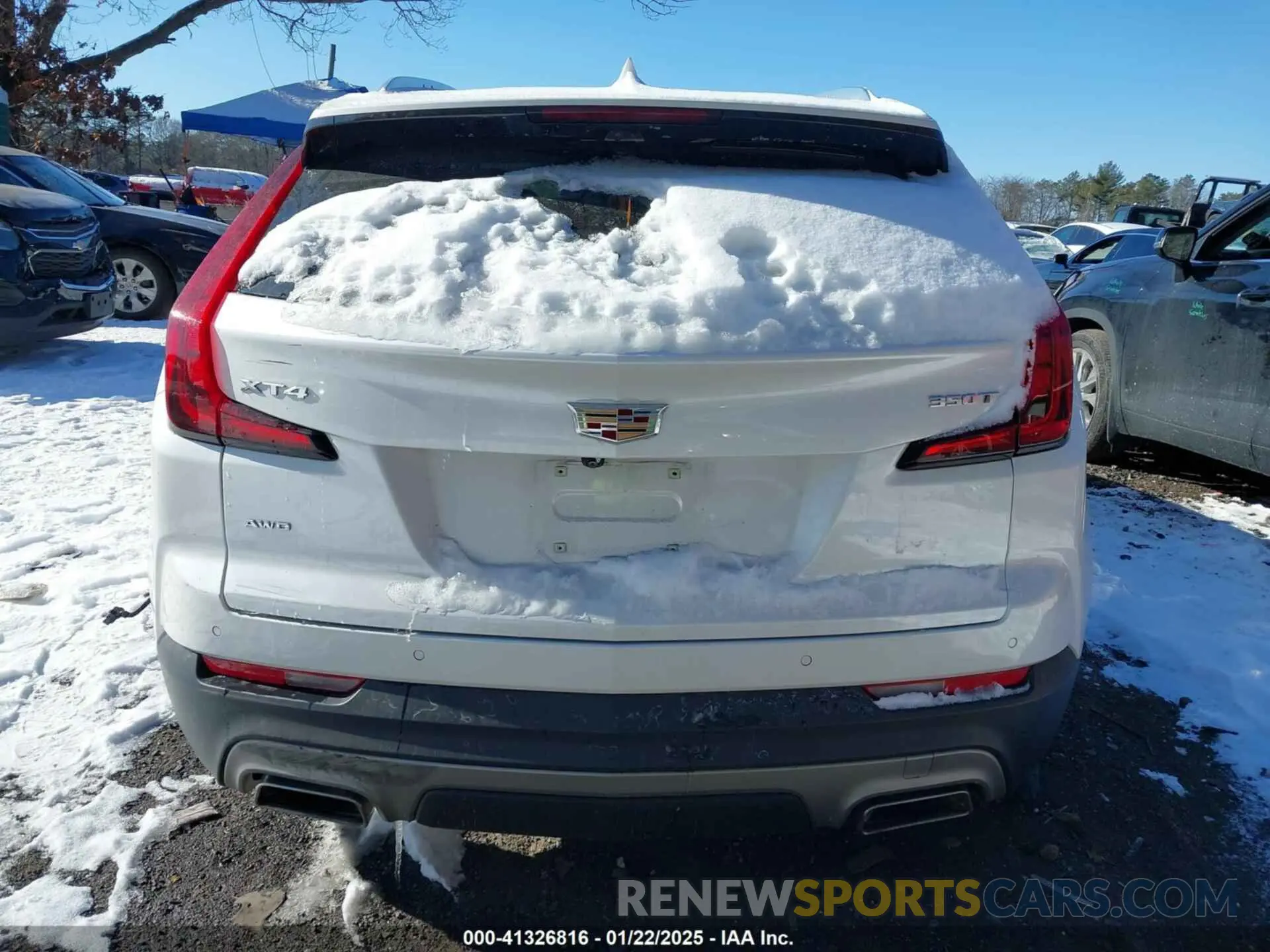 16 fotografías del automóvil dañado 1GYFZDR4XNF139337 CADILLAC XT4 2022