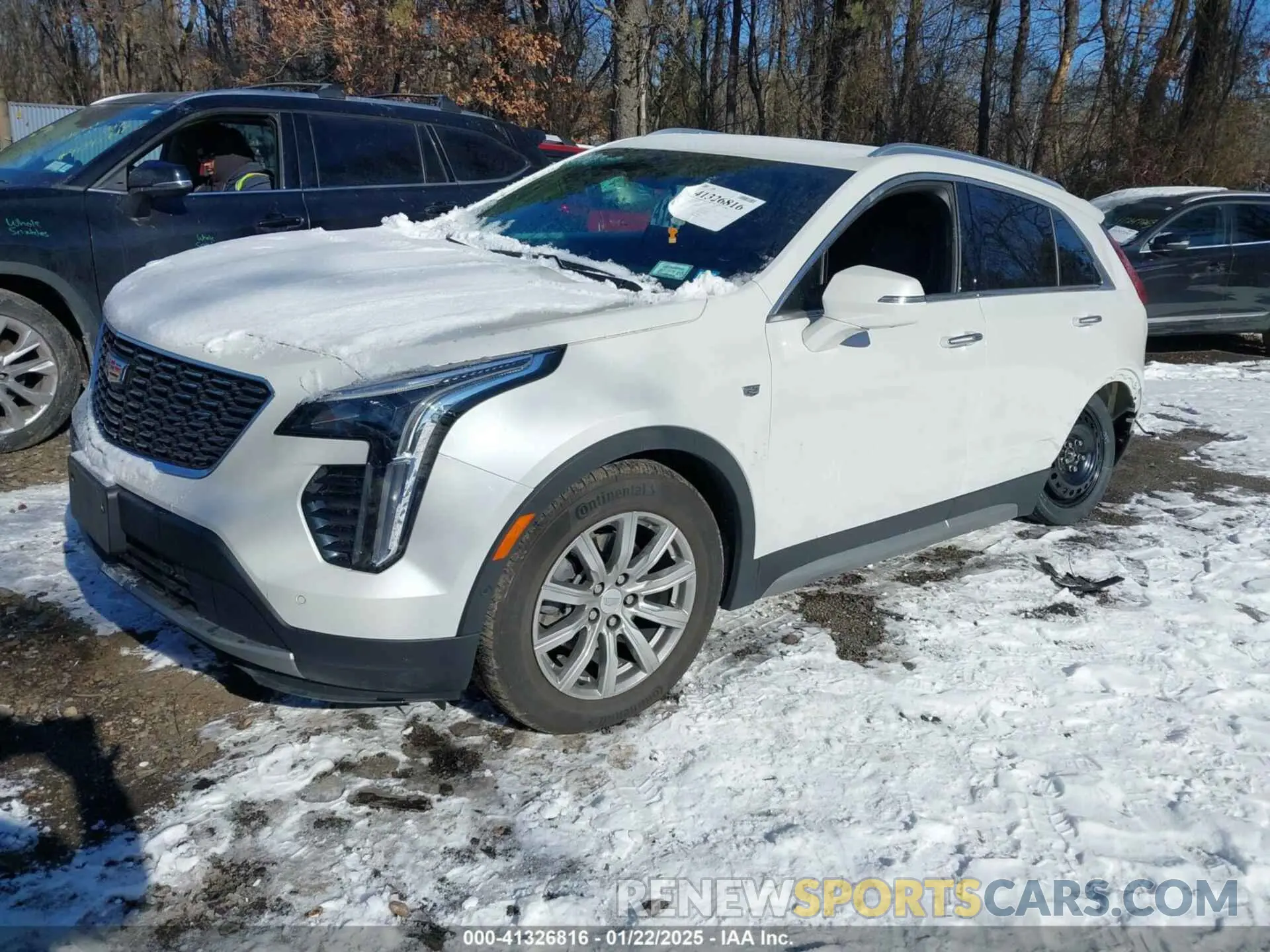 2 fotografías del automóvil dañado 1GYFZDR4XNF139337 CADILLAC XT4 2022