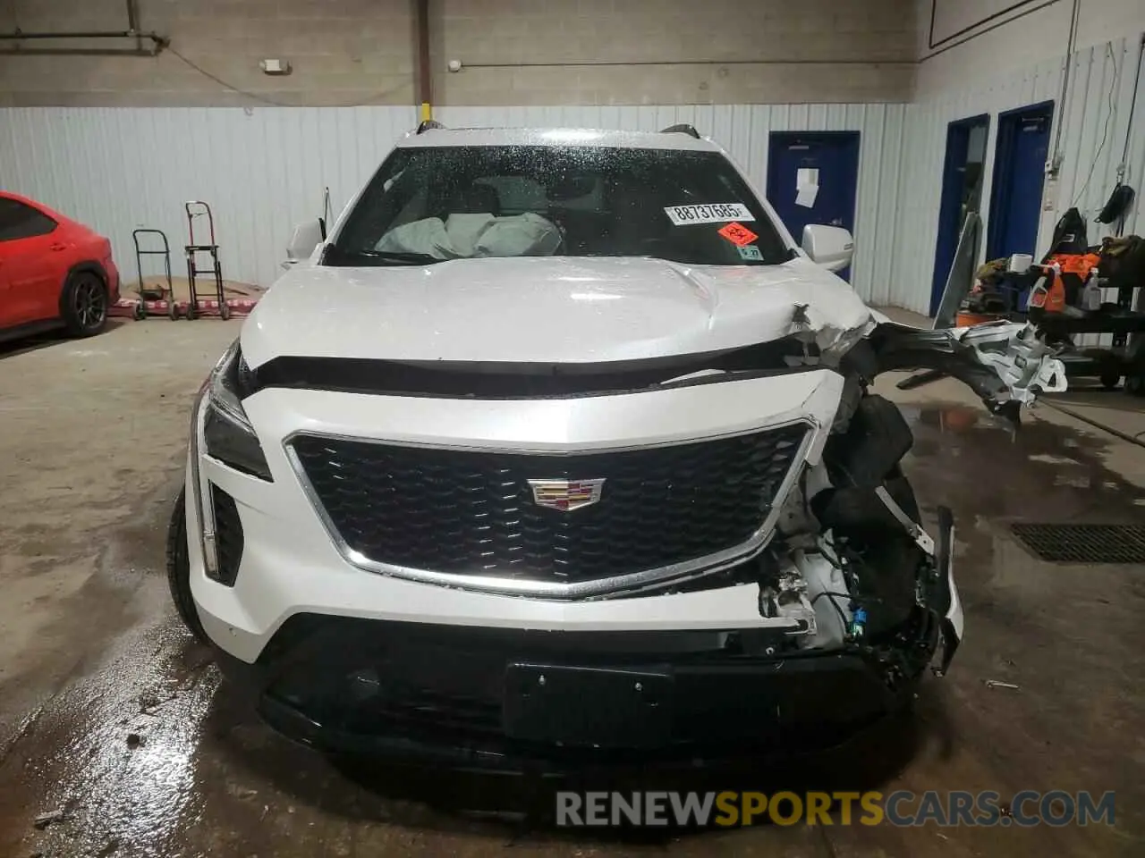 5 fotografías del automóvil dañado 1GYFZFR44NF148076 CADILLAC XT4 2022