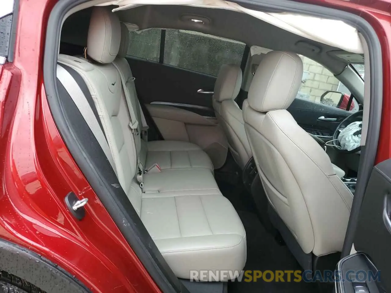 11 fotografías del automóvil dañado 1GYAZAR40PF130576 CADILLAC XT4 2023