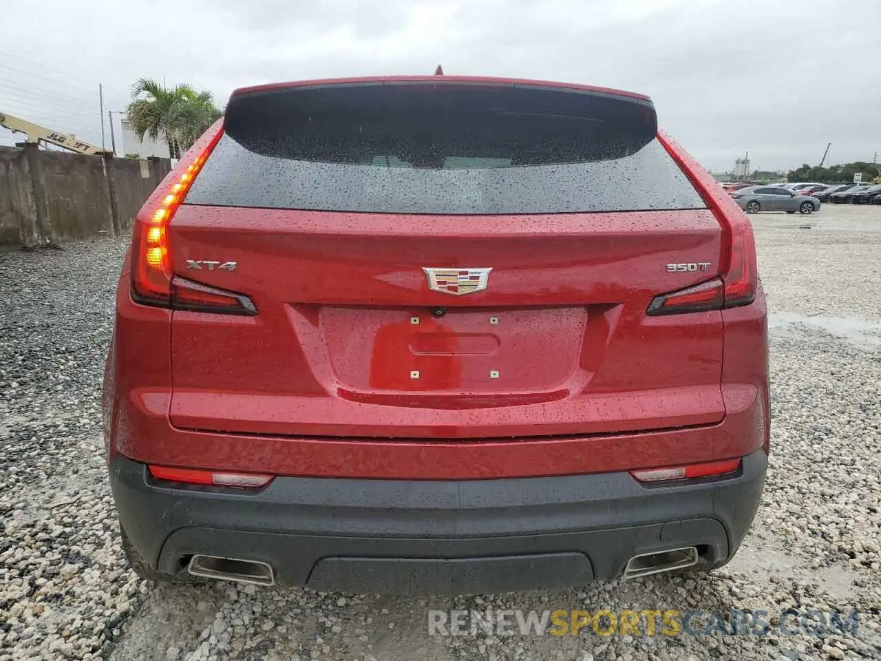 6 fotografías del automóvil dañado 1GYAZAR40PF130576 CADILLAC XT4 2023