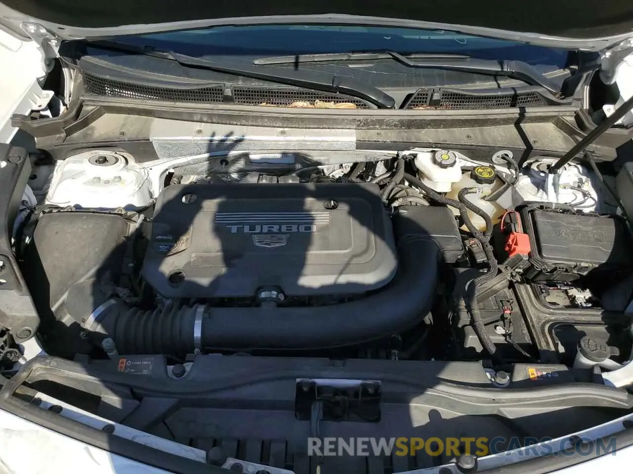 12 fotografías del automóvil dañado 1GYAZAR43PF122536 CADILLAC XT4 2023