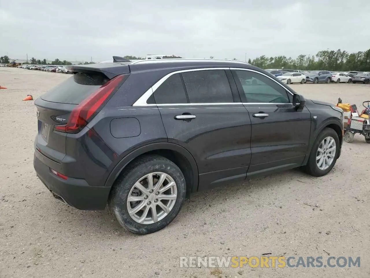 3 fotografías del automóvil dañado 1GYAZAR46PF104791 CADILLAC XT4 2023