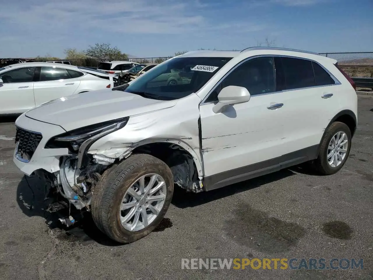 1 fotografías del automóvil dañado 1GYAZAR46PF134602 CADILLAC XT4 2023