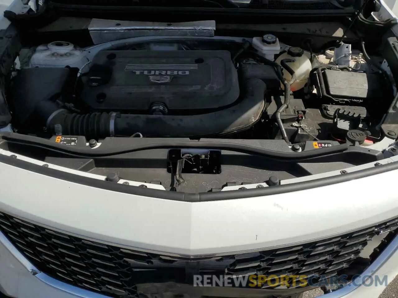12 fotografías del automóvil dañado 1GYAZAR46PF134602 CADILLAC XT4 2023