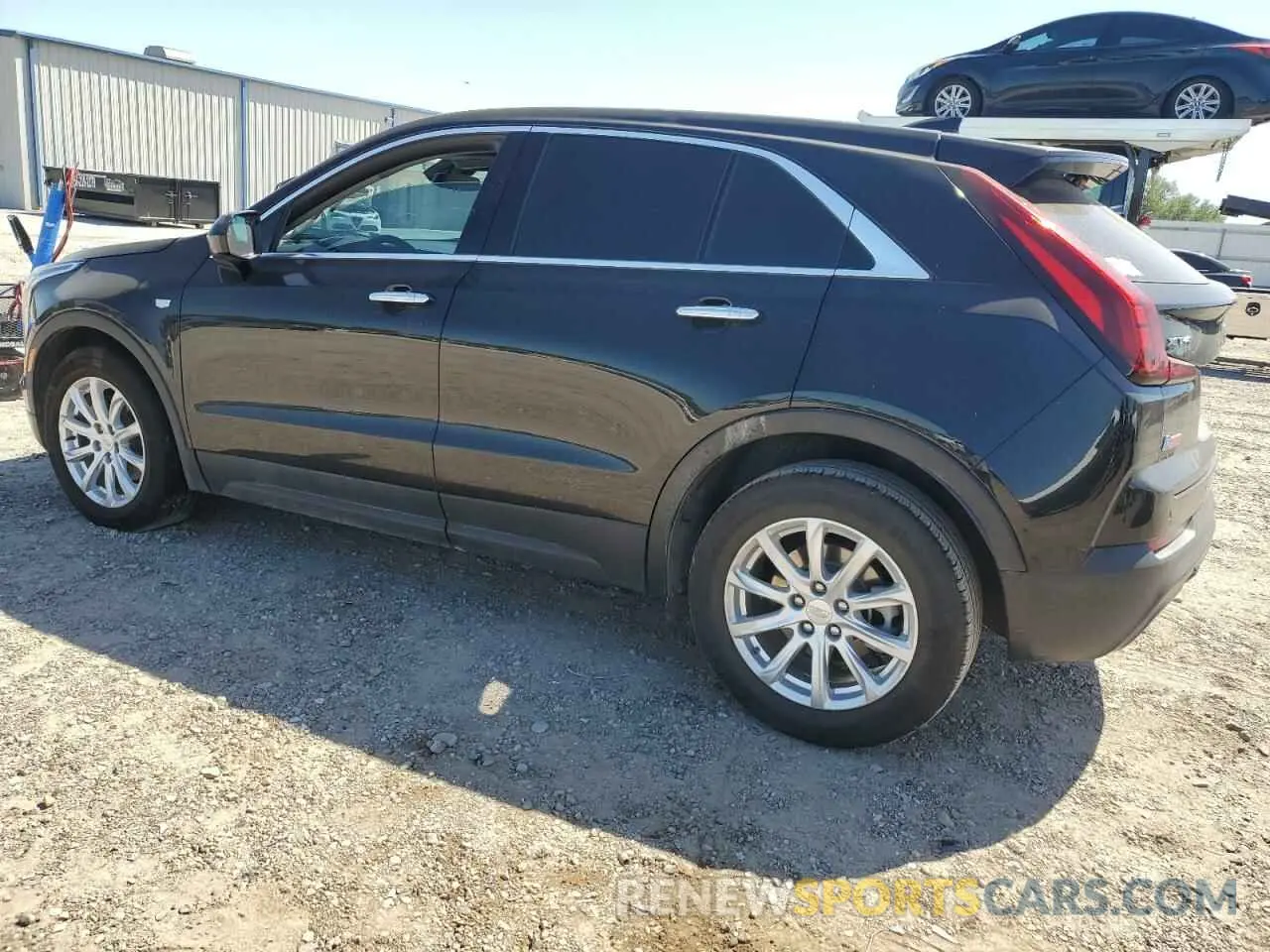 2 fotografías del automóvil dañado 1GYAZAR46PF178003 CADILLAC XT4 2023