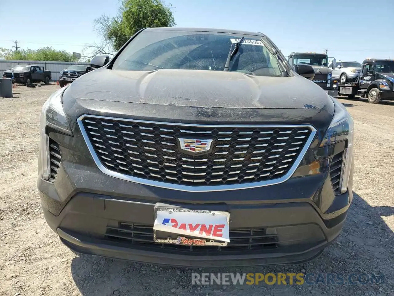 5 fotografías del automóvil dañado 1GYAZAR46PF178003 CADILLAC XT4 2023