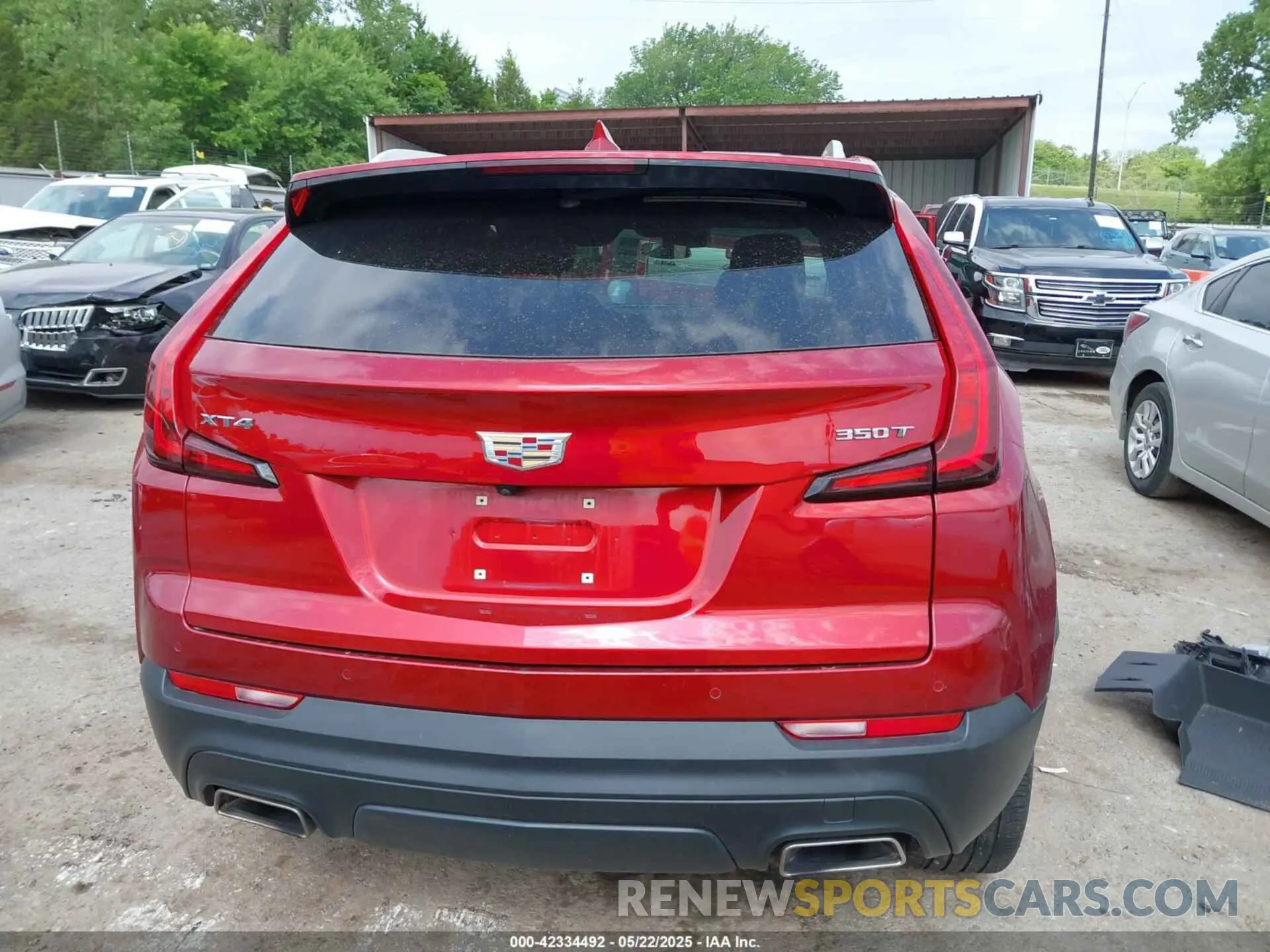 16 fotografías del automóvil dañado 1GYAZAR47PF133023 CADILLAC XT4 2023