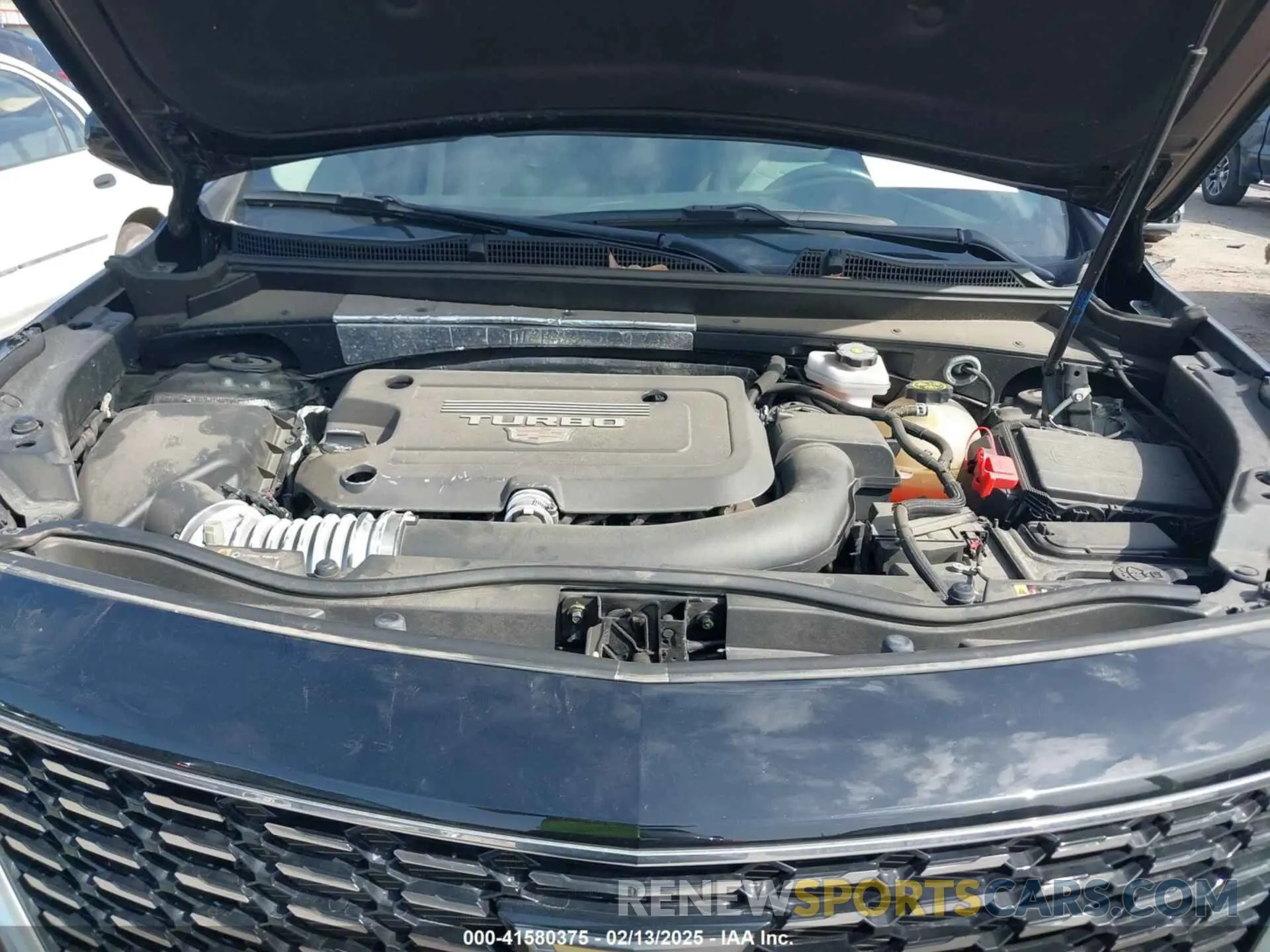 10 fotografías del automóvil dañado 1GYAZAR47PF159153 CADILLAC XT4 2023