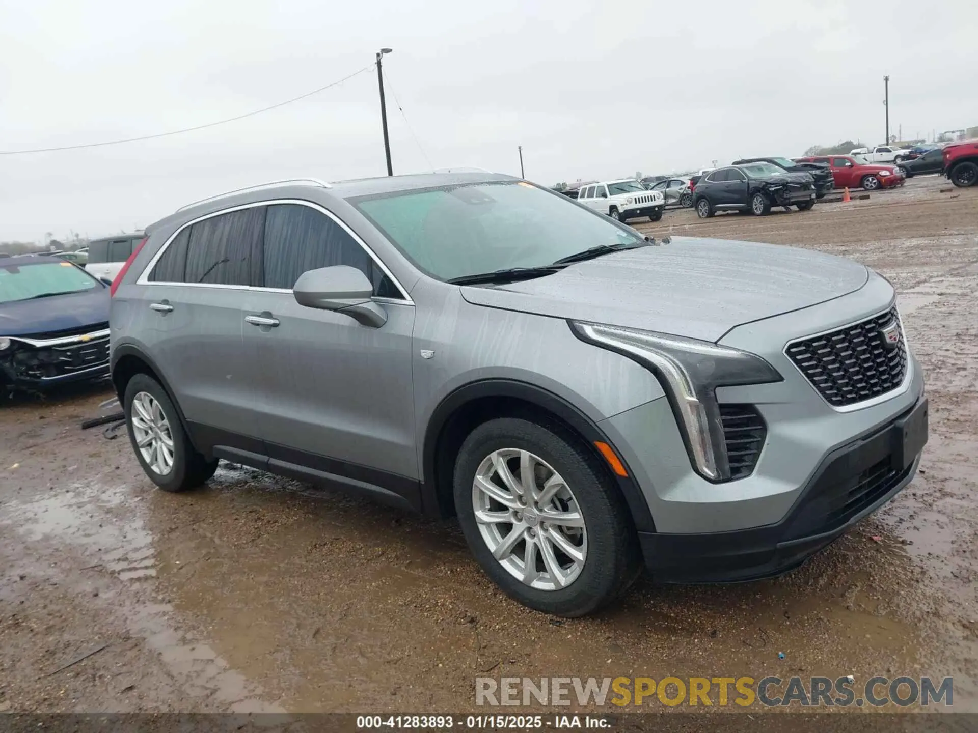 14 fotografías del automóvil dañado 1GYAZAR49PF170591 CADILLAC XT4 2023