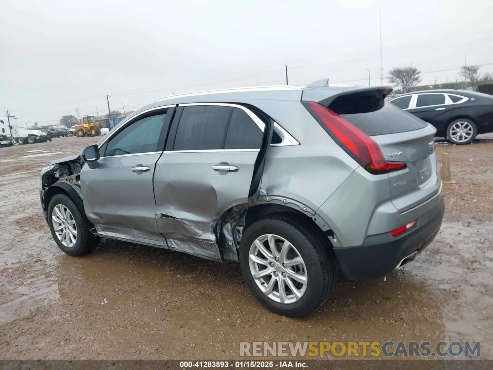 15 fotografías del automóvil dañado 1GYAZAR49PF170591 CADILLAC XT4 2023