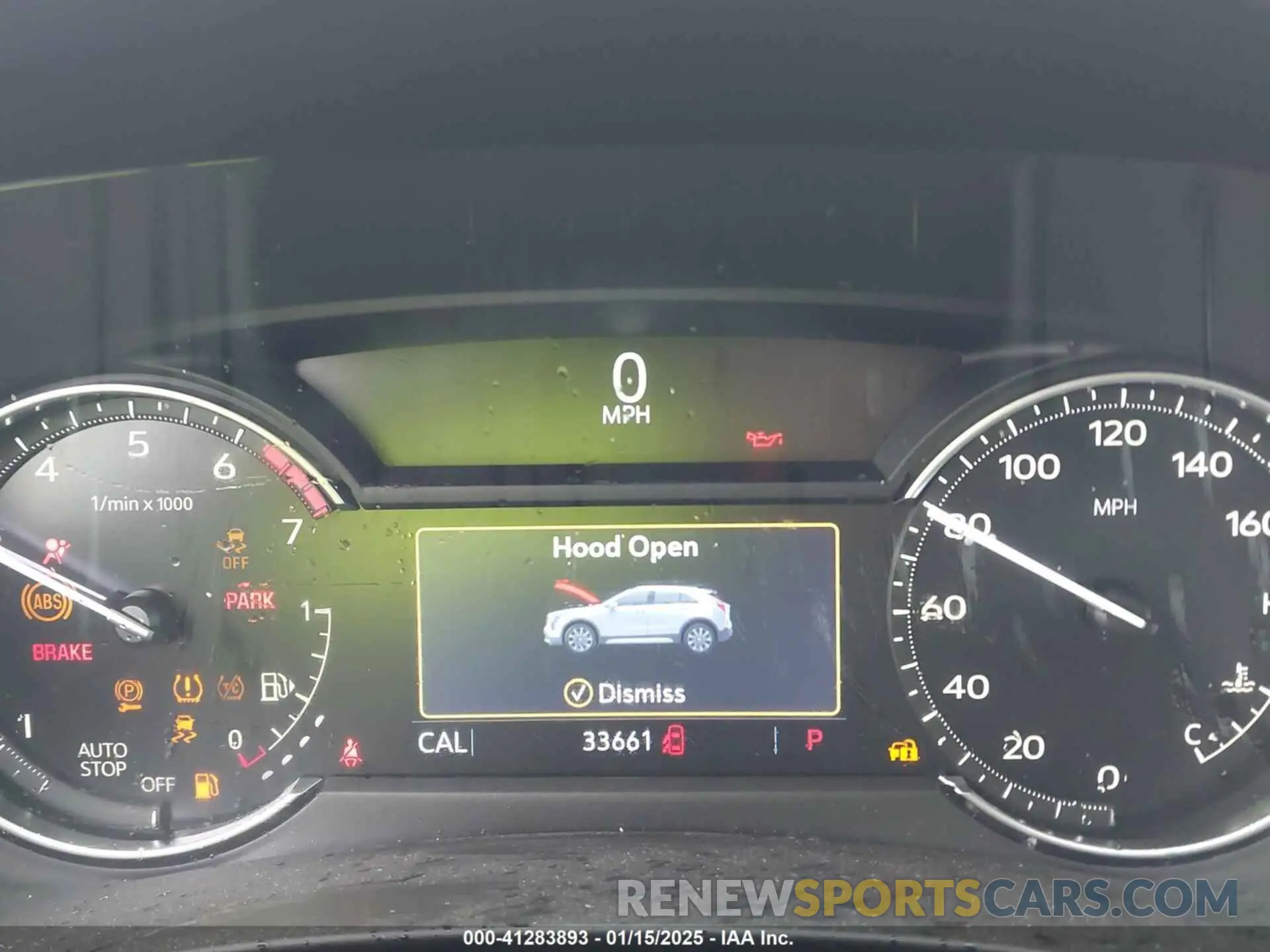 7 fotografías del automóvil dañado 1GYAZAR49PF170591 CADILLAC XT4 2023