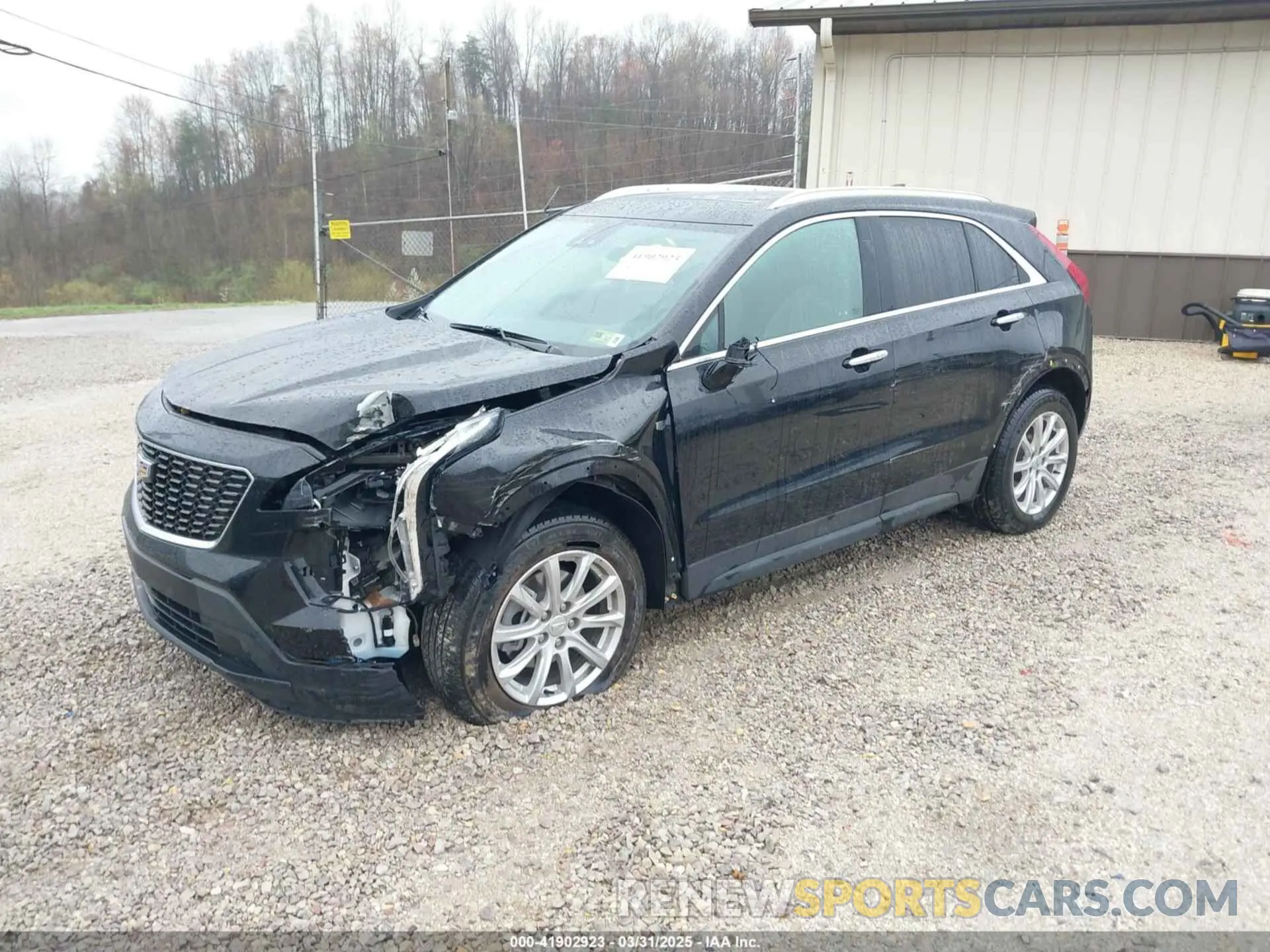 2 fotografías del automóvil dañado 1GYFZBR42PF103973 CADILLAC XT4 2023