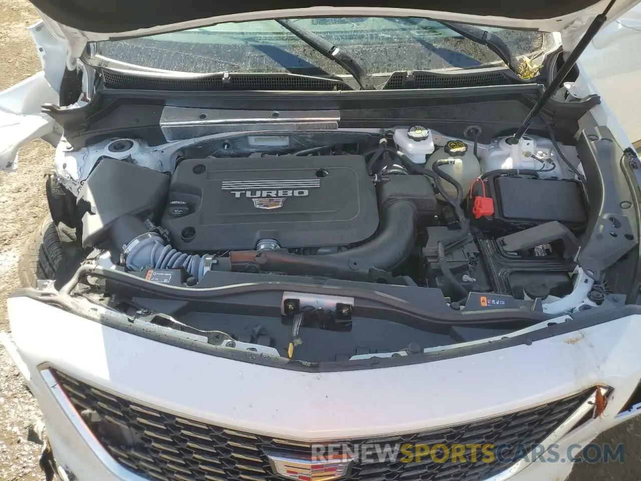 12 fotografías del automóvil dañado 1GYFZBR44PF101576 CADILLAC XT4 2023