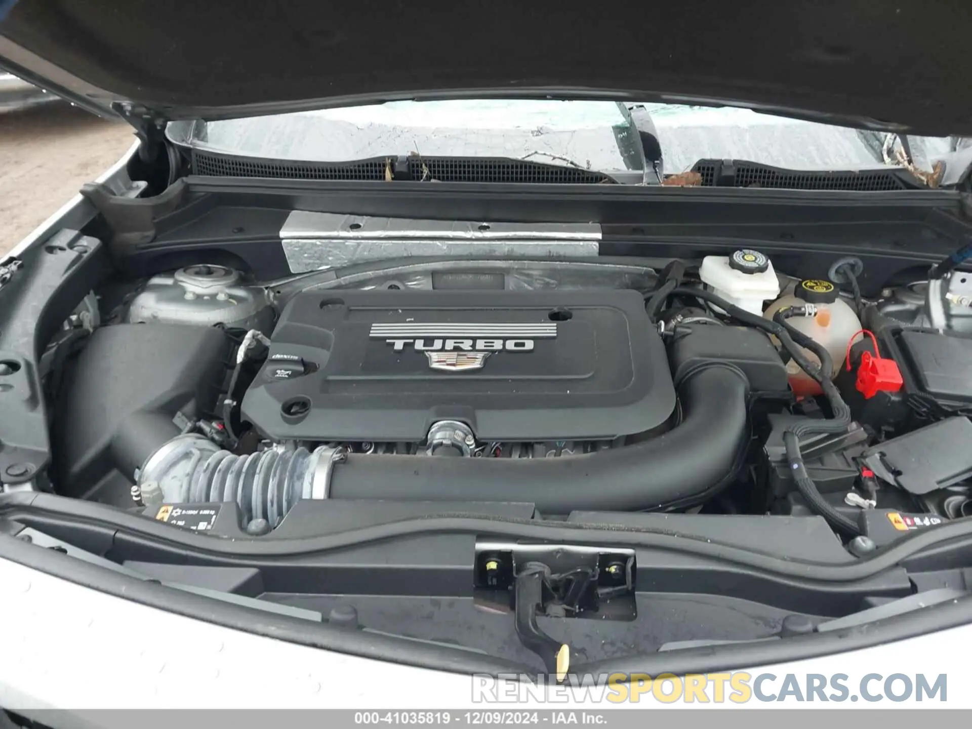 10 fotografías del automóvil dañado 1GYFZCR40PF175597 CADILLAC XT4 2023
