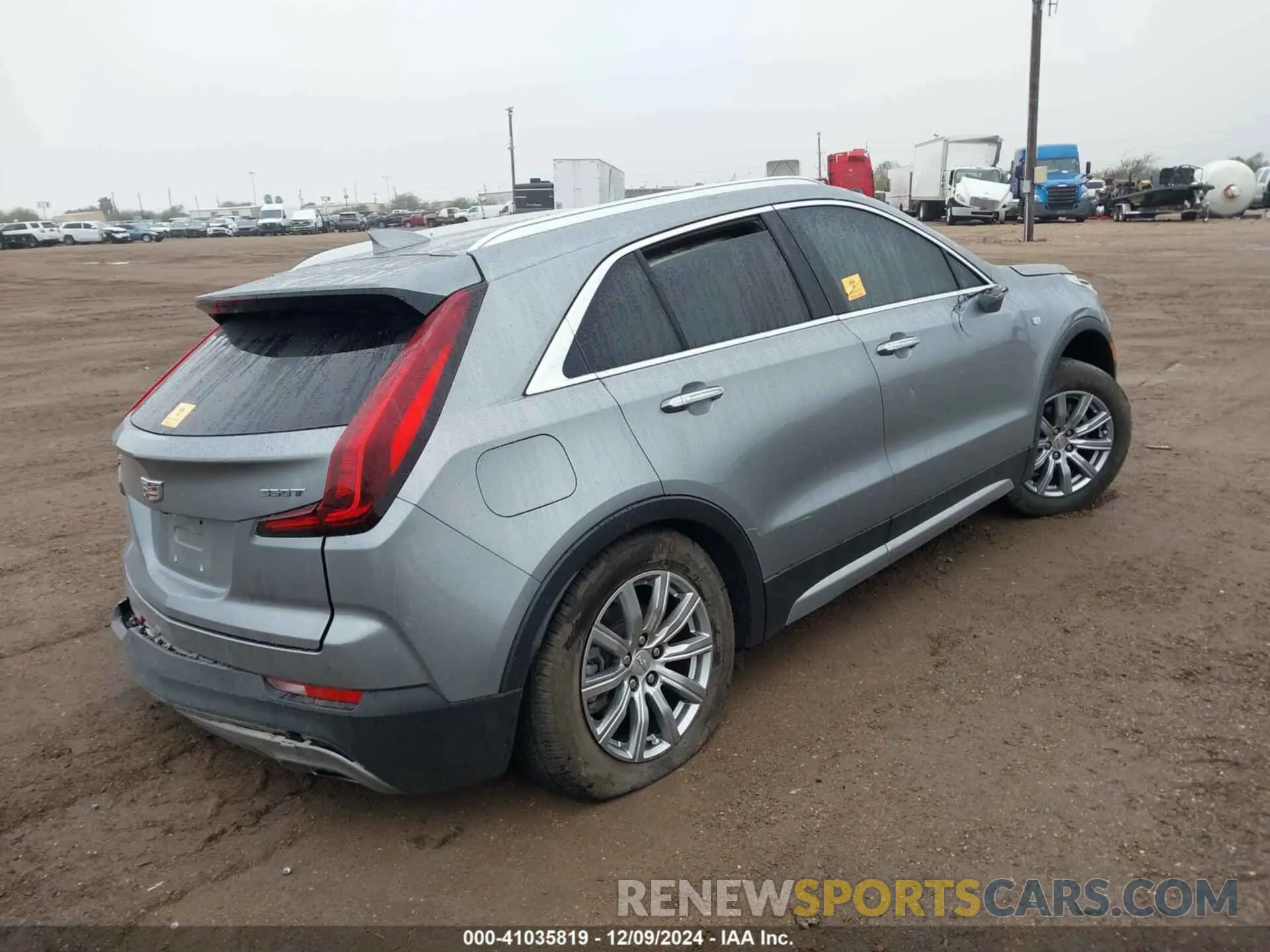 4 fotografías del automóvil dañado 1GYFZCR40PF175597 CADILLAC XT4 2023